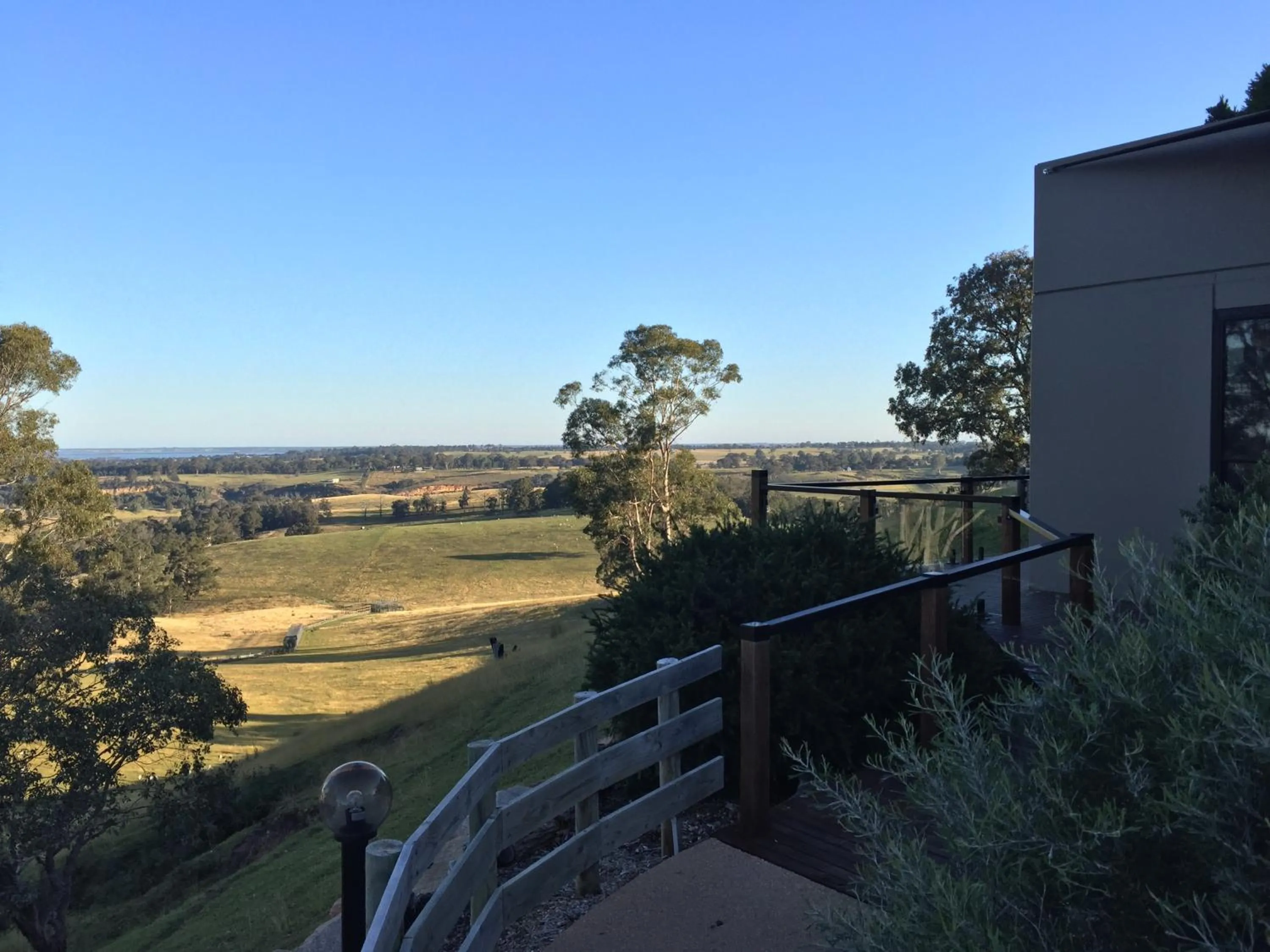 Patio in Down to Earth Farm Retreat