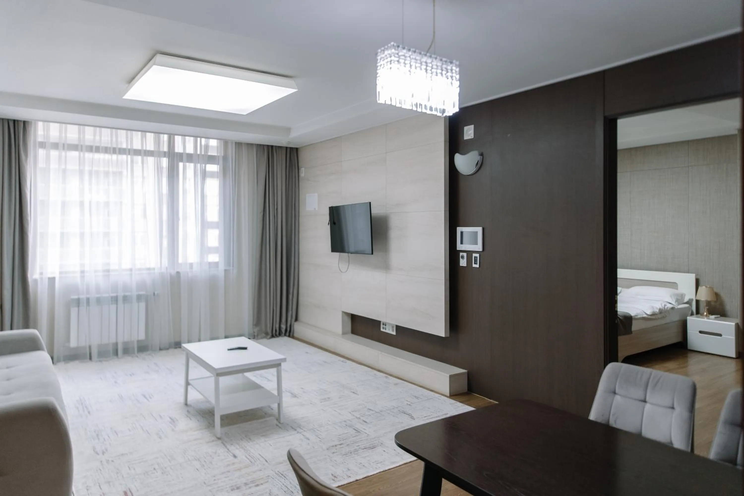 Bed in Elite Apart-Hotel