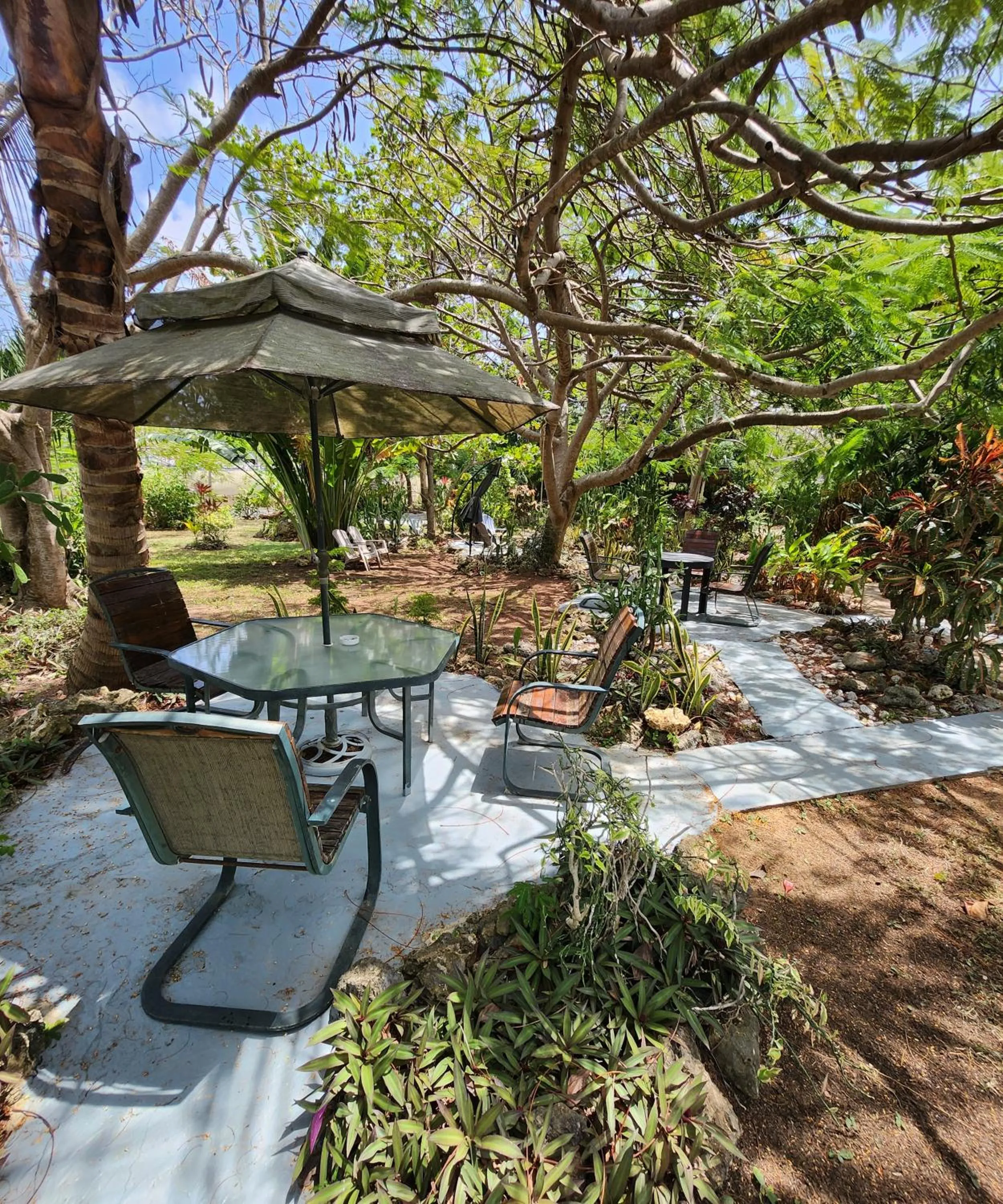 Patio in Carolina Point Resort