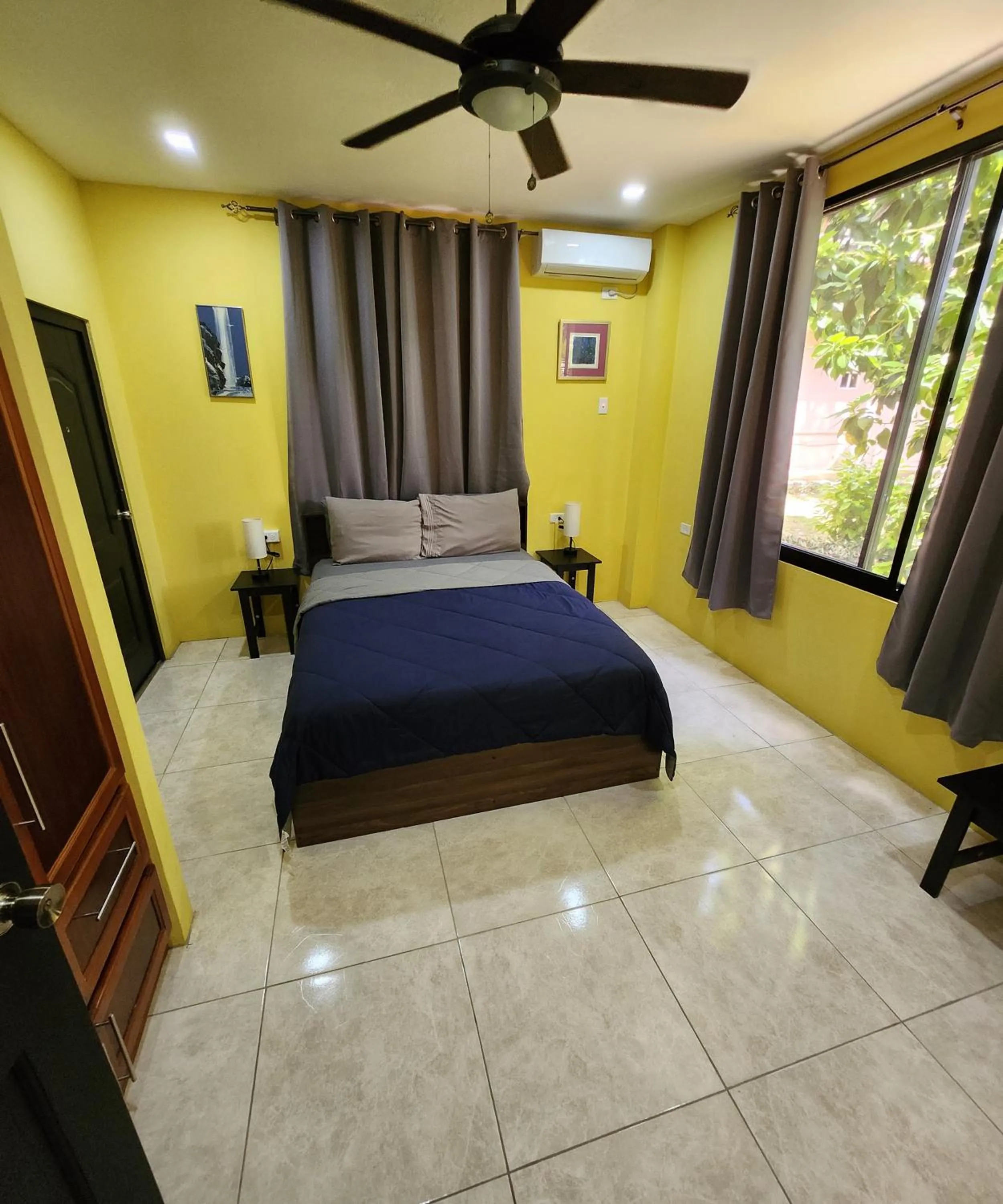 Bed in Carolina Point Resort
