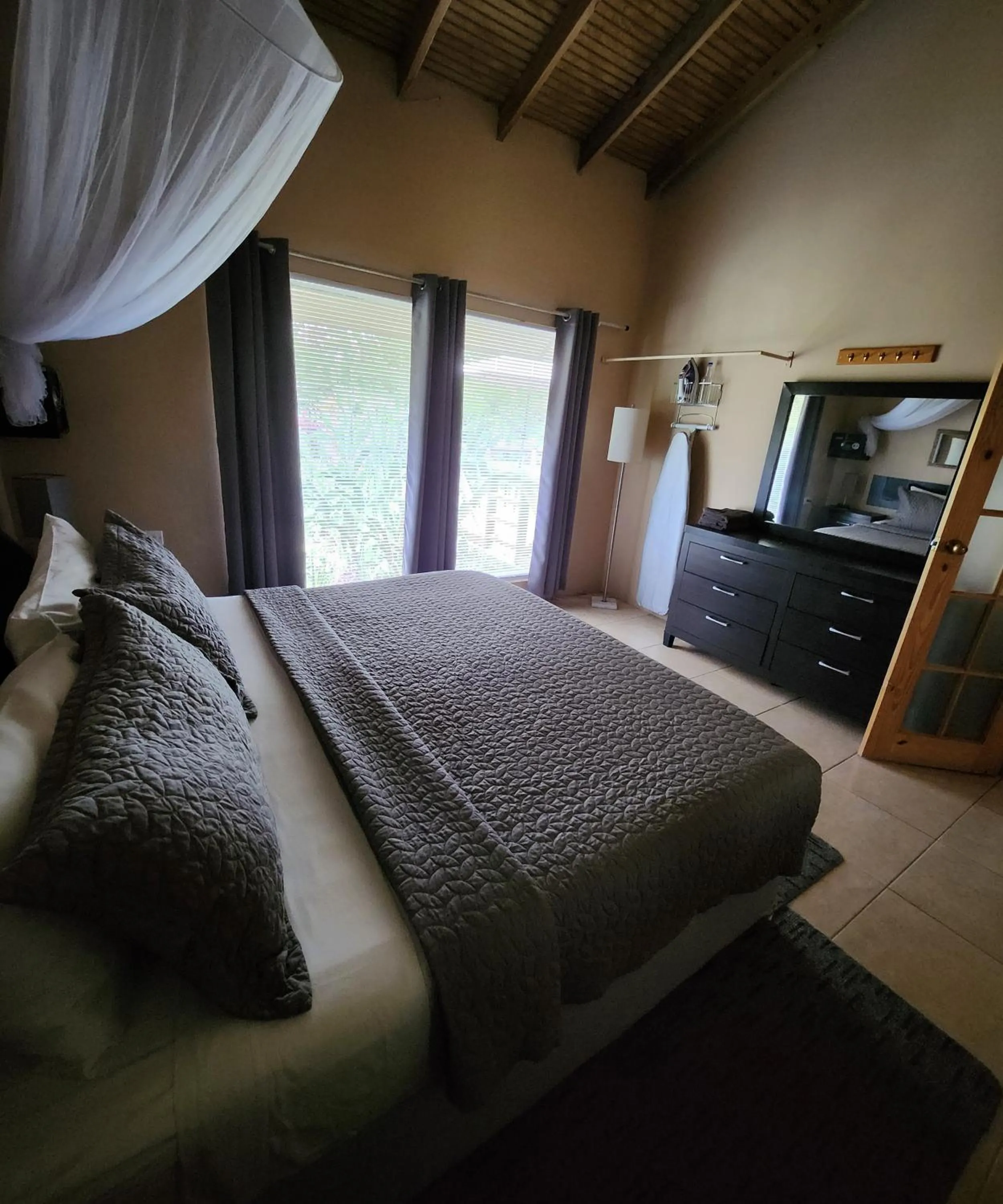 Bed in Carolina Point Resort