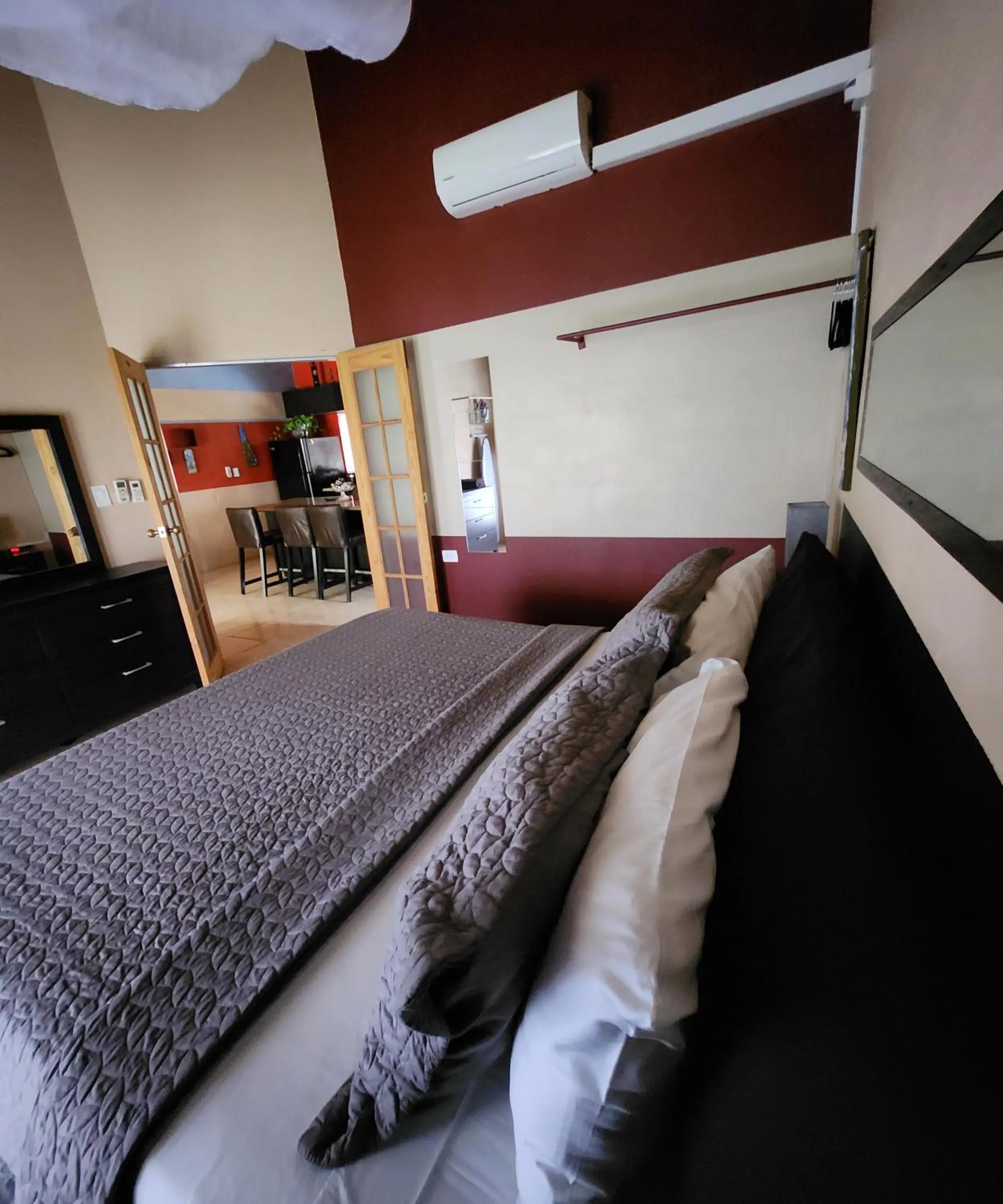 Bed in Carolina Point Resort