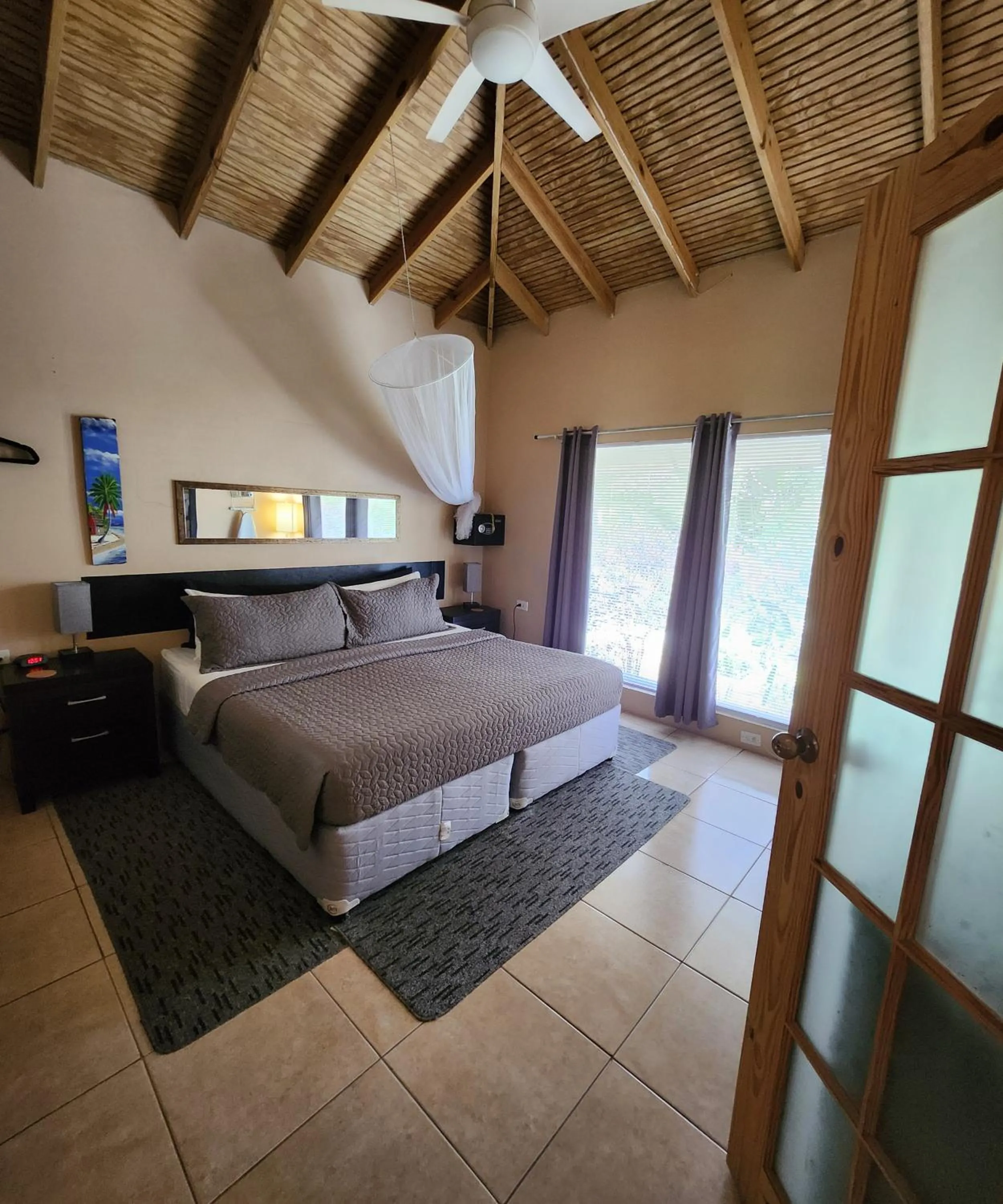 Bed in Carolina Point Resort