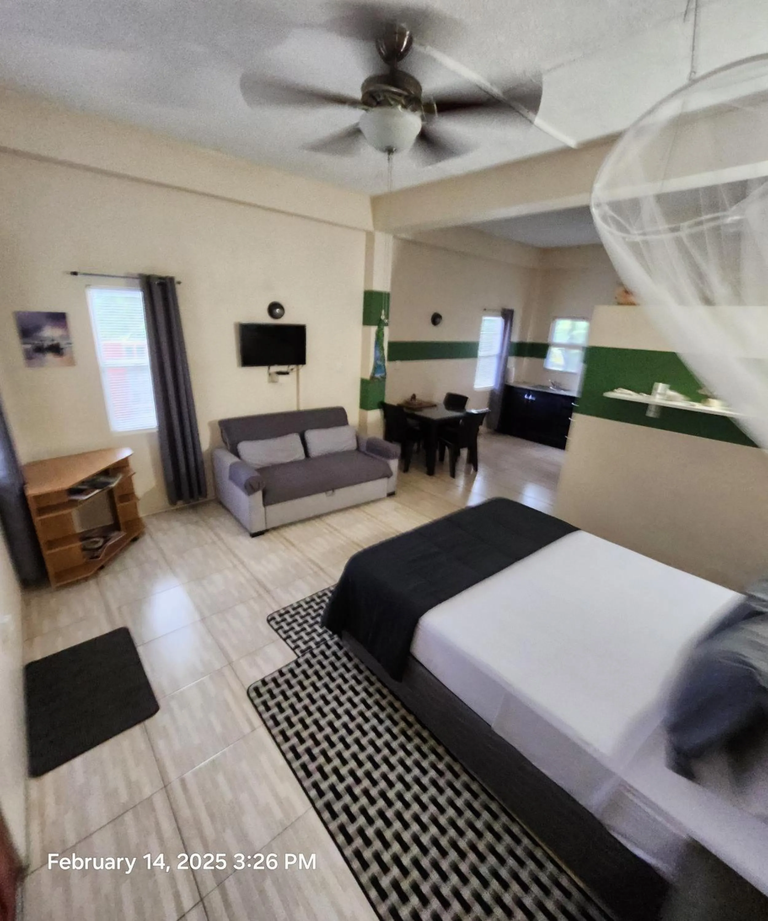 Bed in Carolina Point Resort
