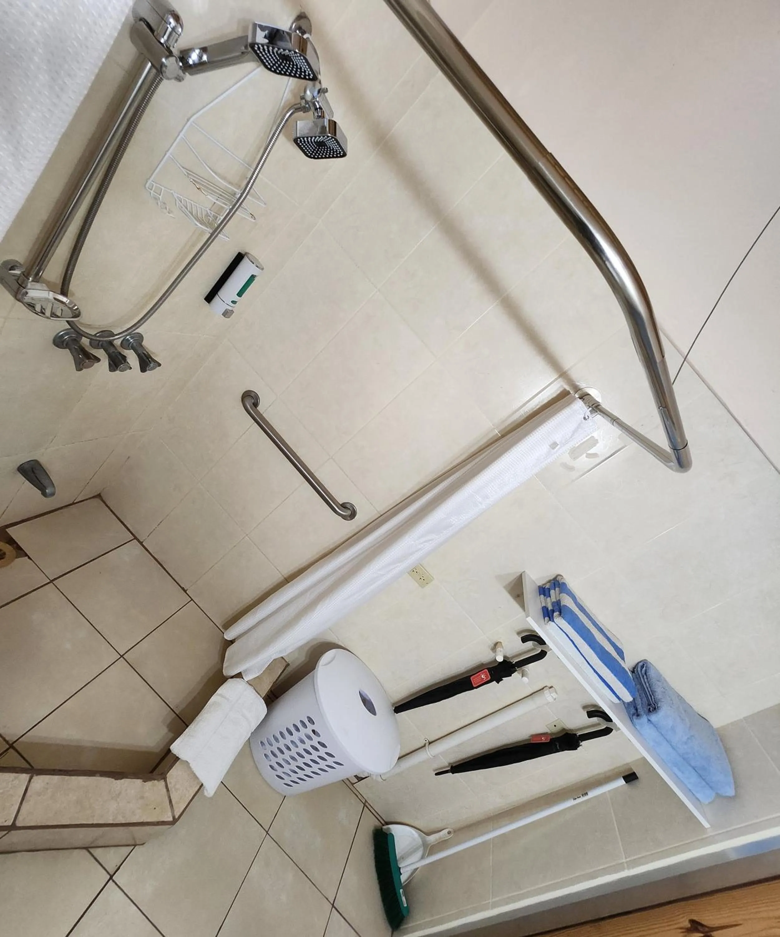 Shower in Carolina Point Resort