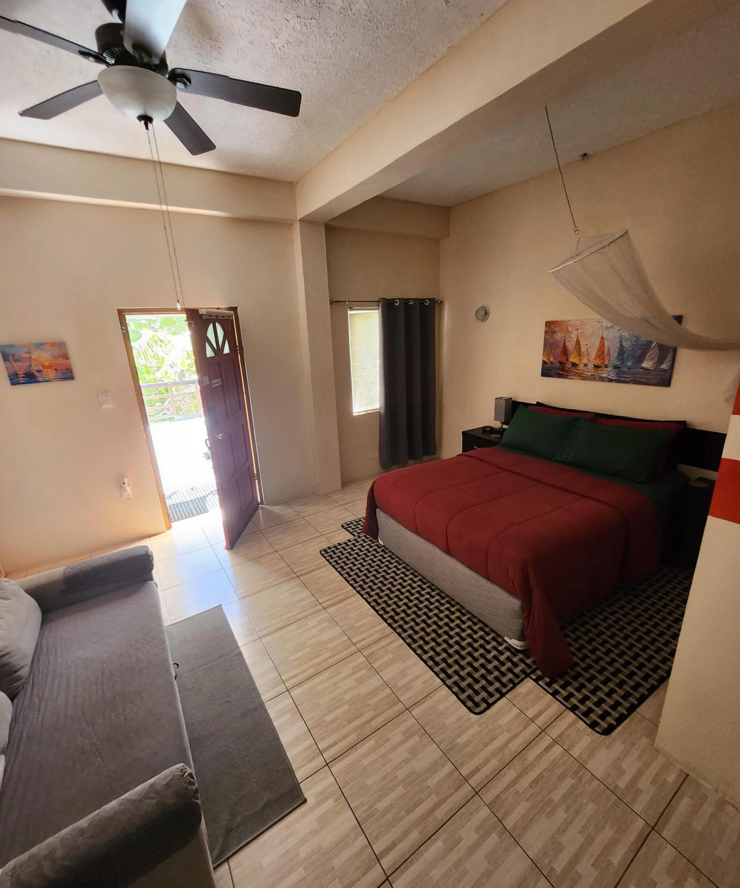 Bed in Carolina Point Resort