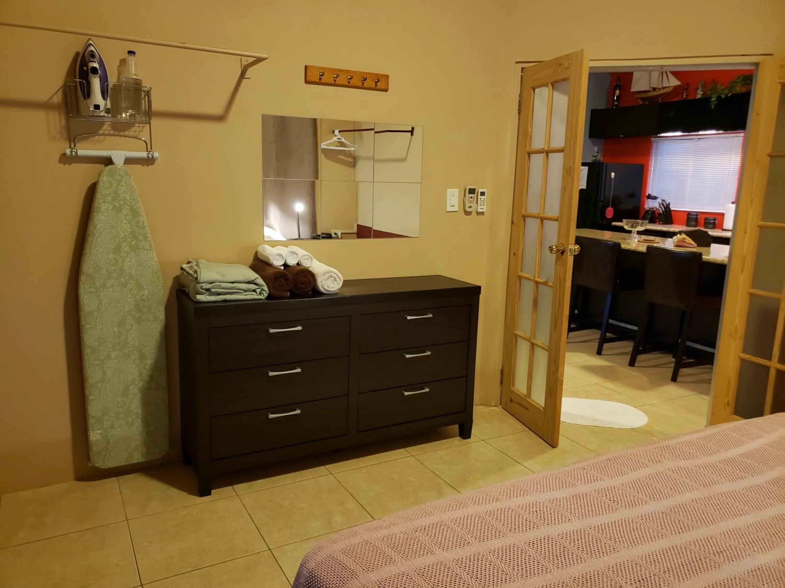 Bed in Carolina Point Resort