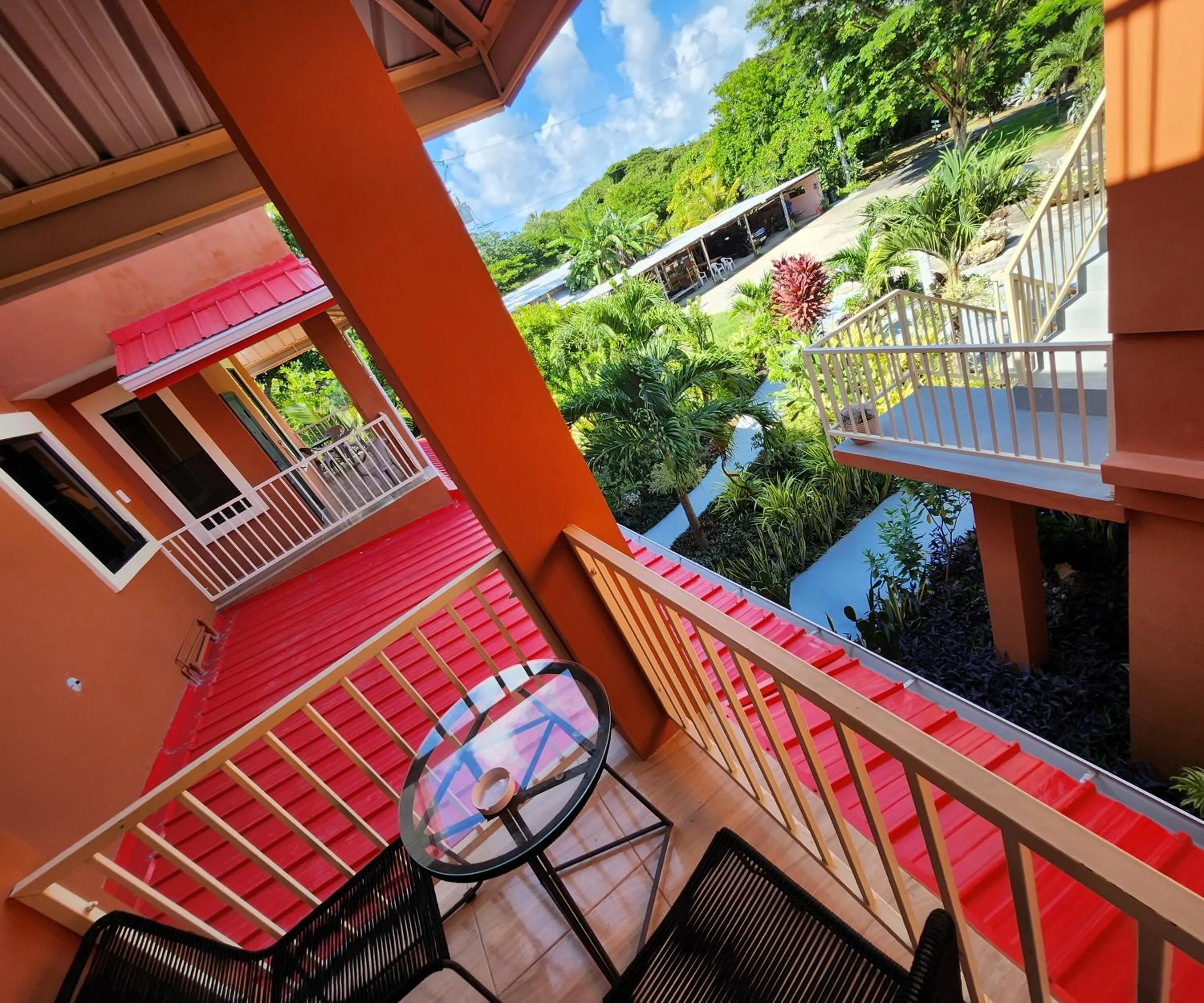 Patio in Carolina Point Resort