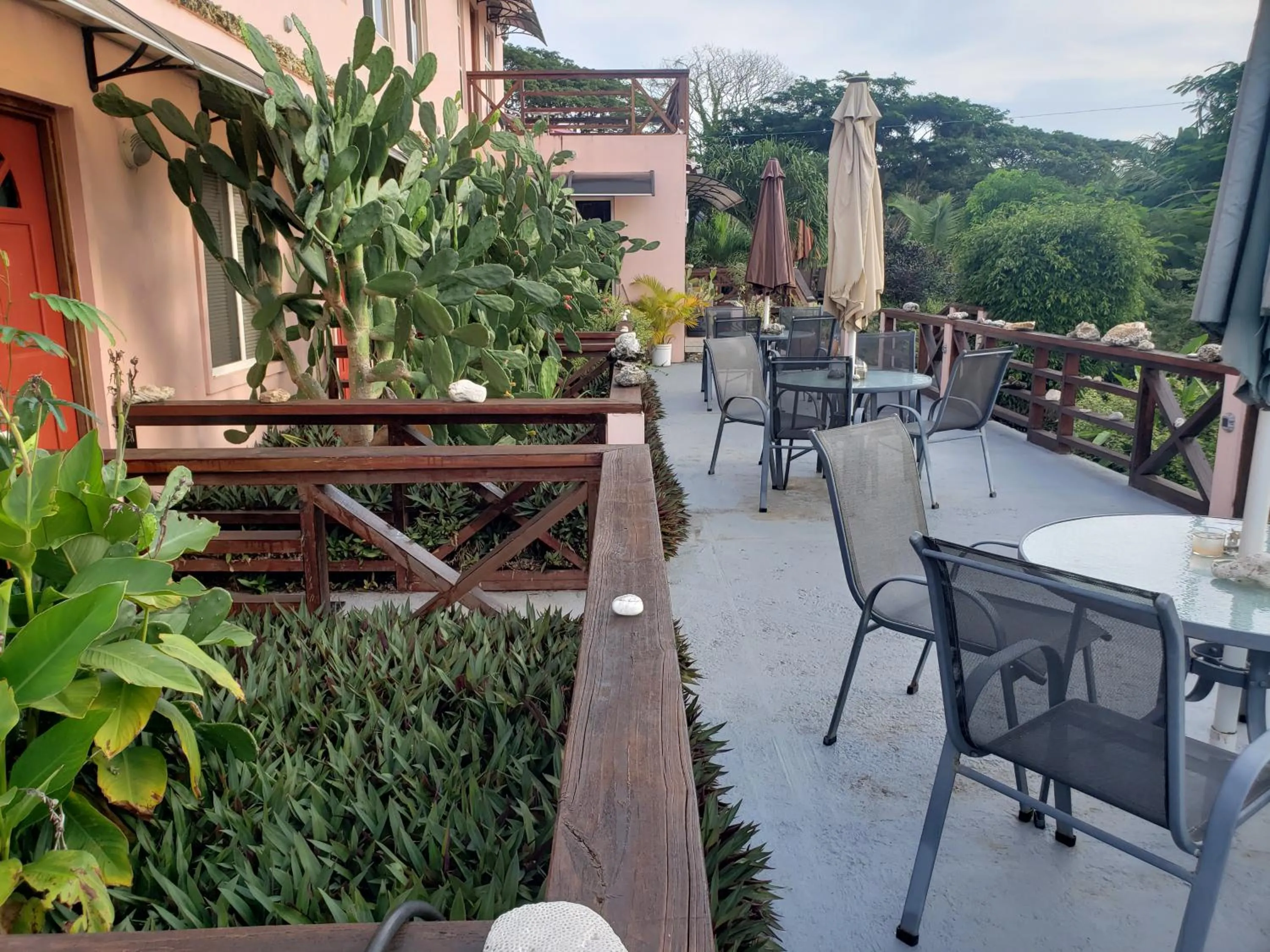Patio in Carolina Point Resort