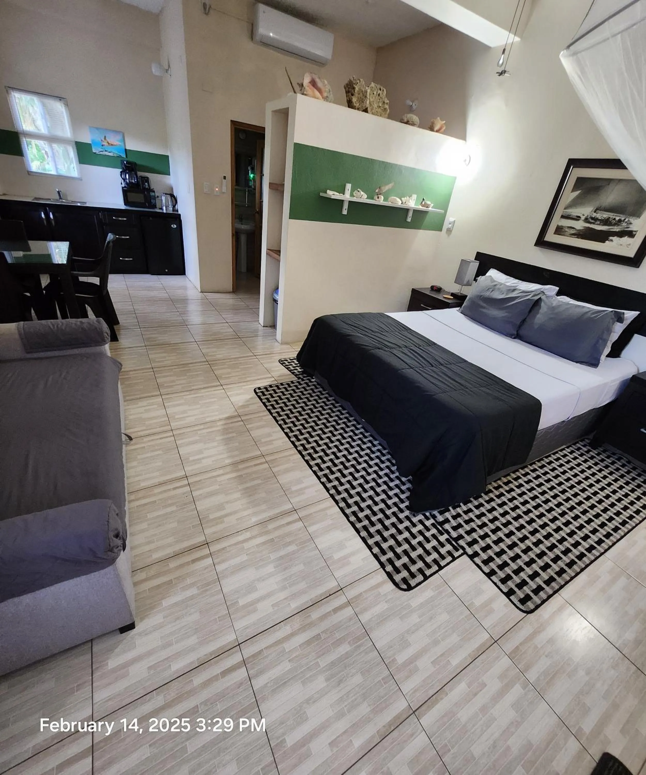 Bed in Carolina Point Resort