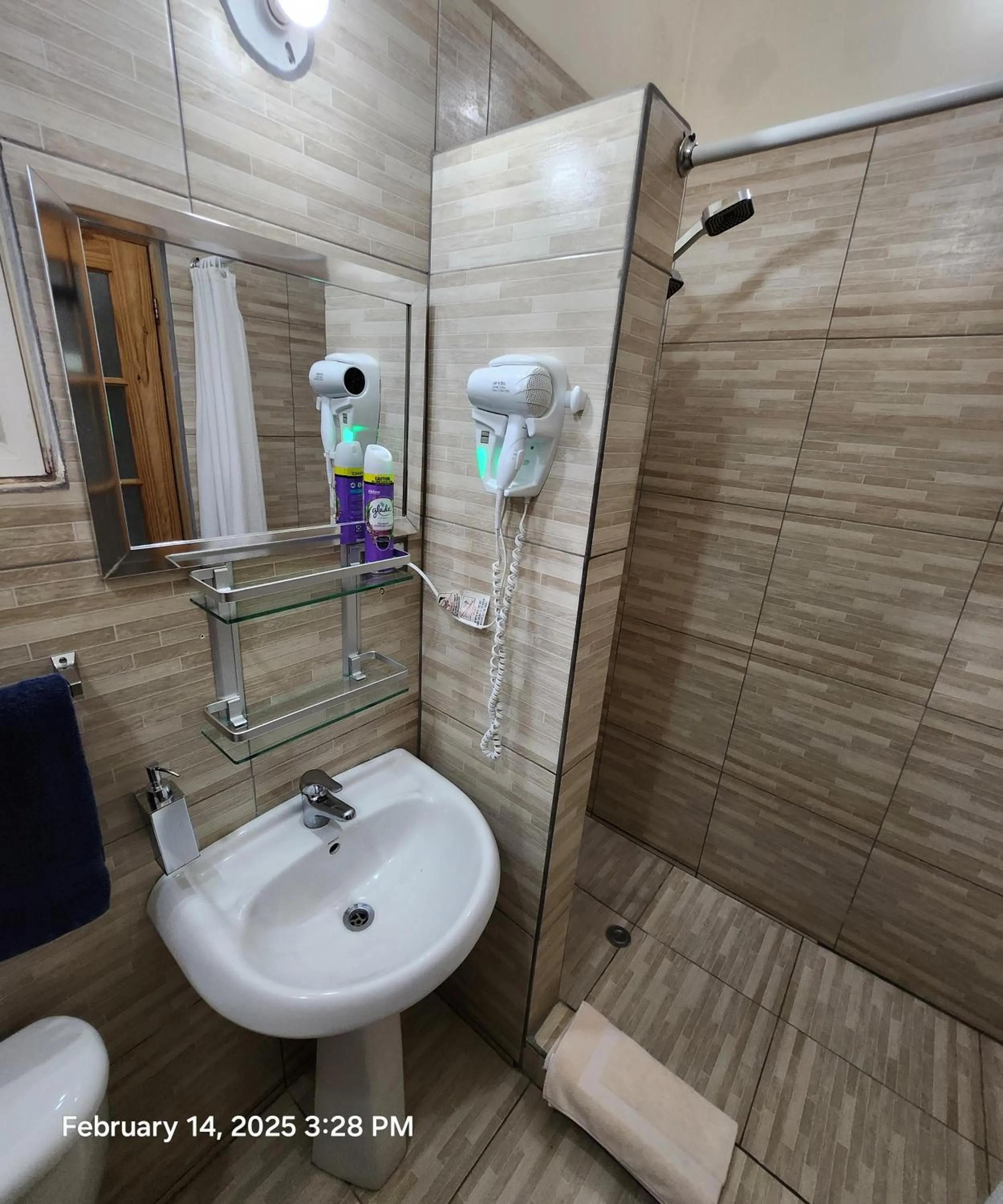Shower in Carolina Point Resort
