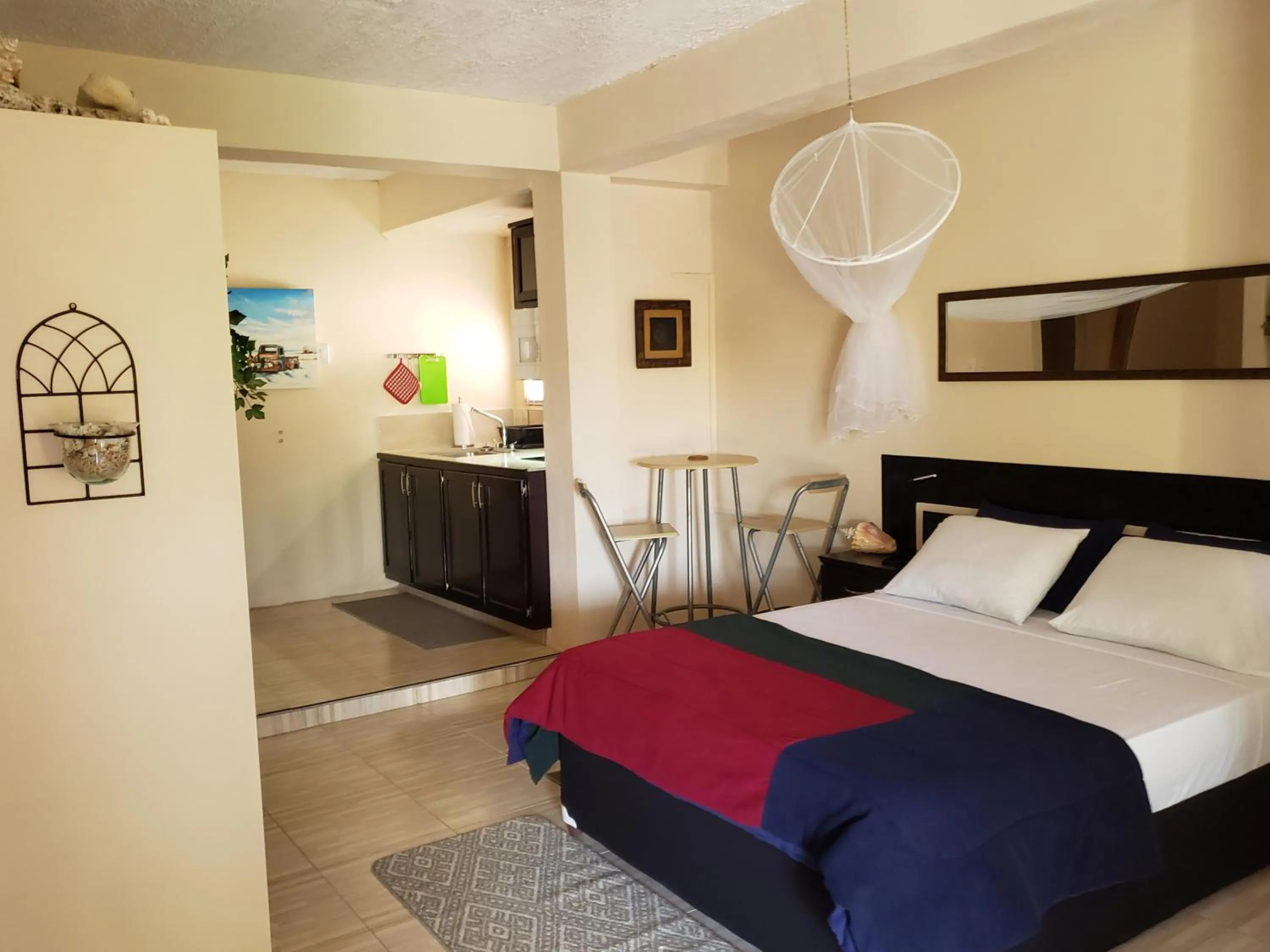 Bed in Carolina Point Resort