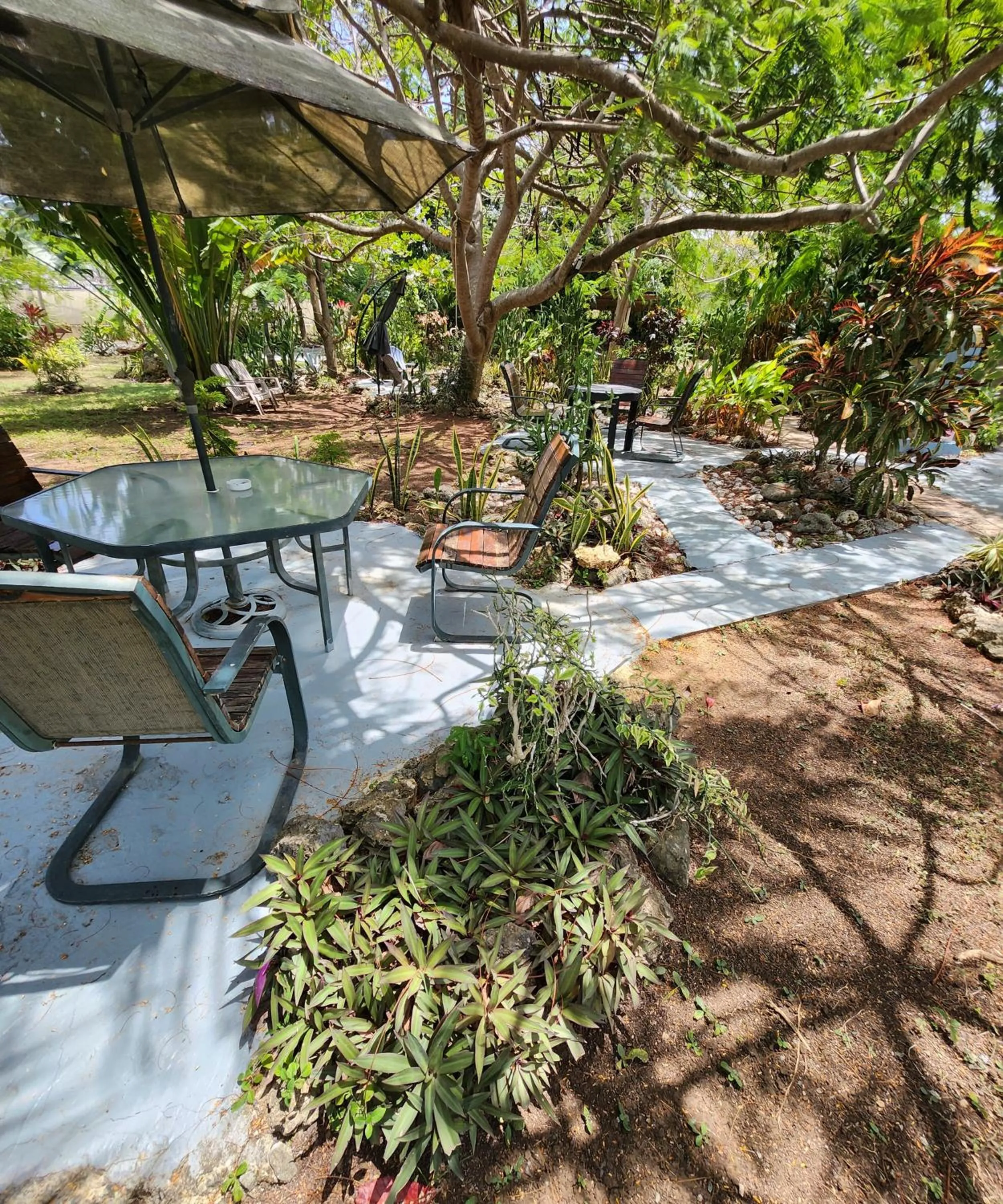 Patio in Carolina Point Resort