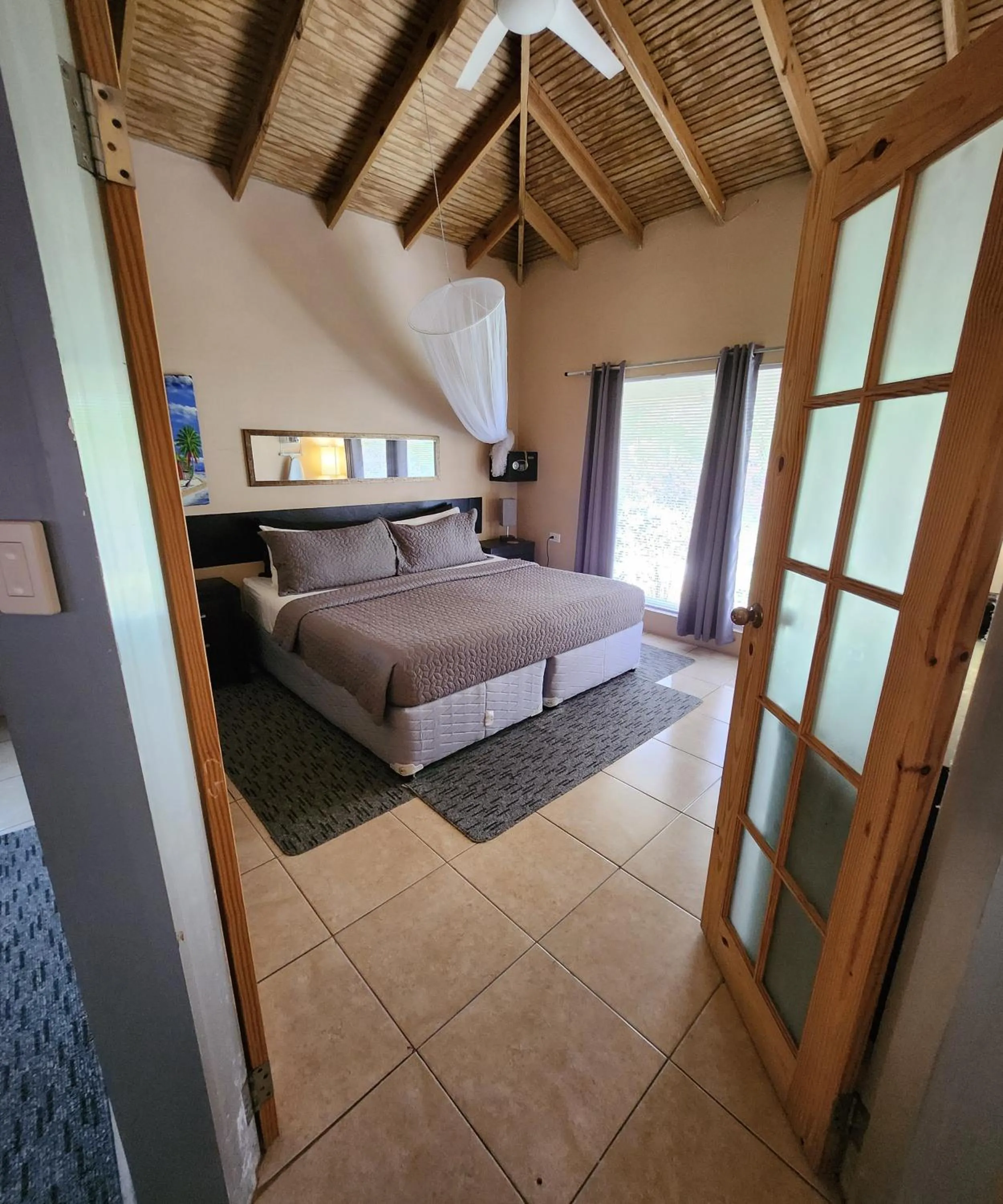 Bed in Carolina Point Resort
