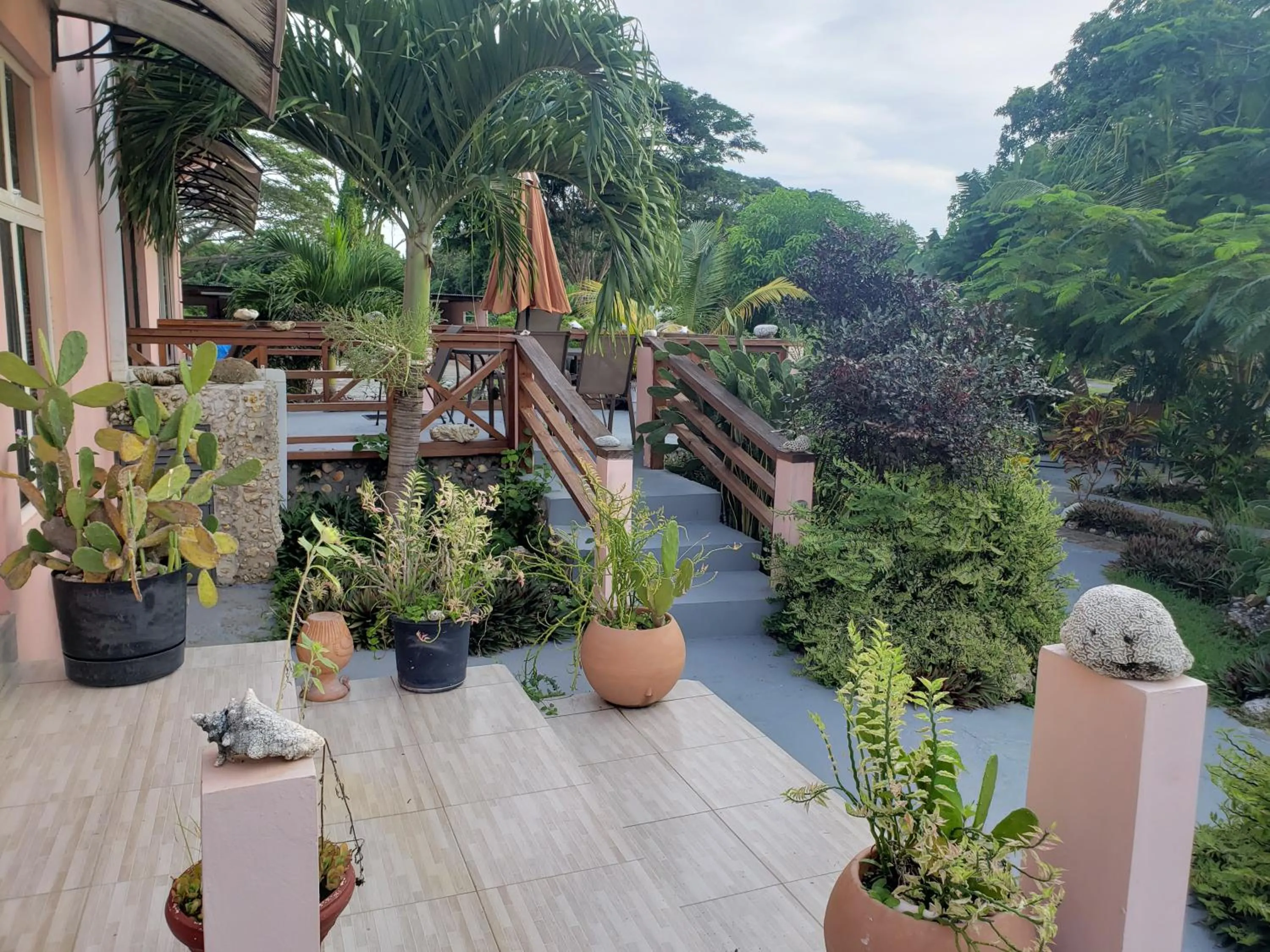 Patio in Carolina Point Resort