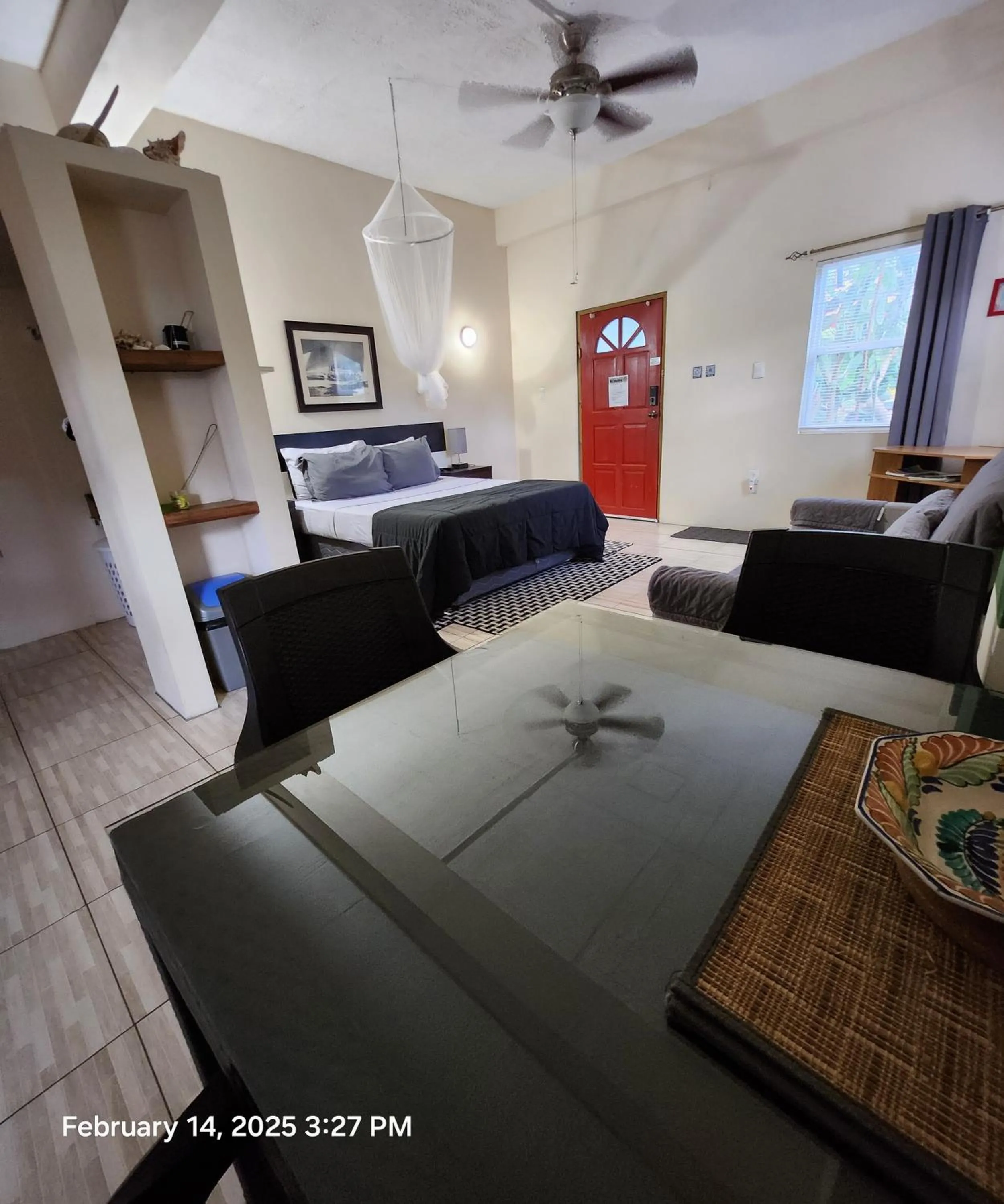 Bed in Carolina Point Resort
