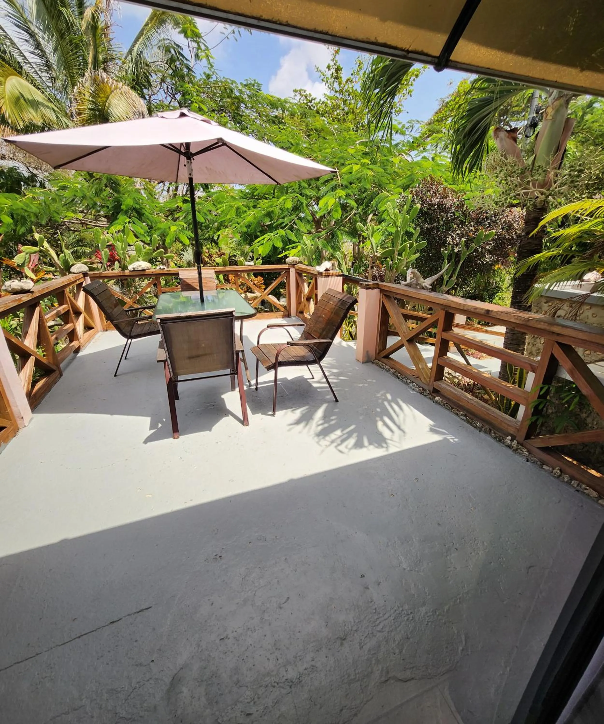 Patio in Carolina Point Resort