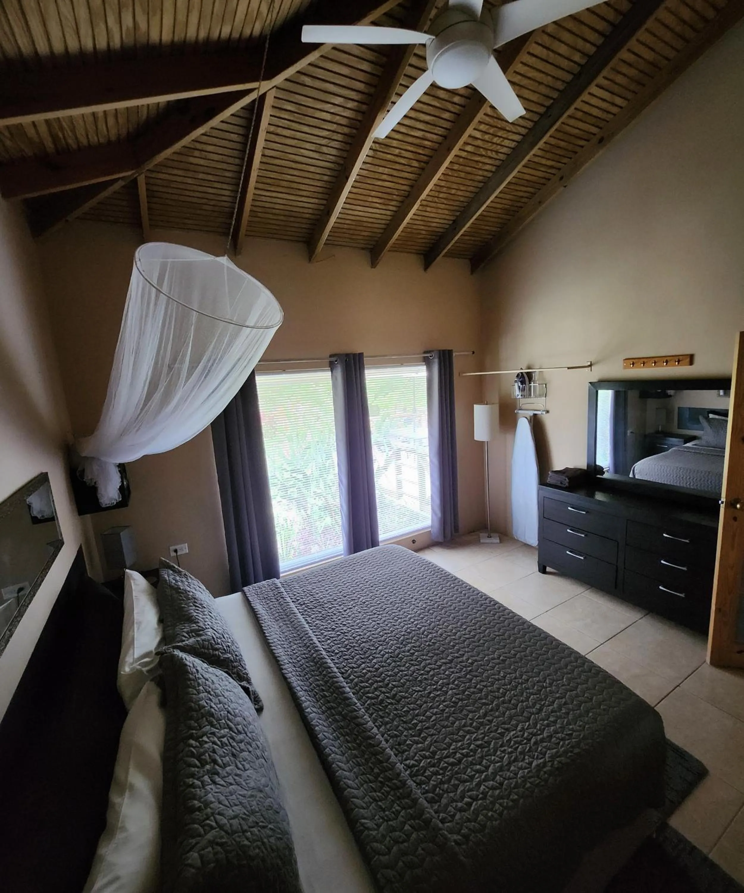 Bed in Carolina Point Resort