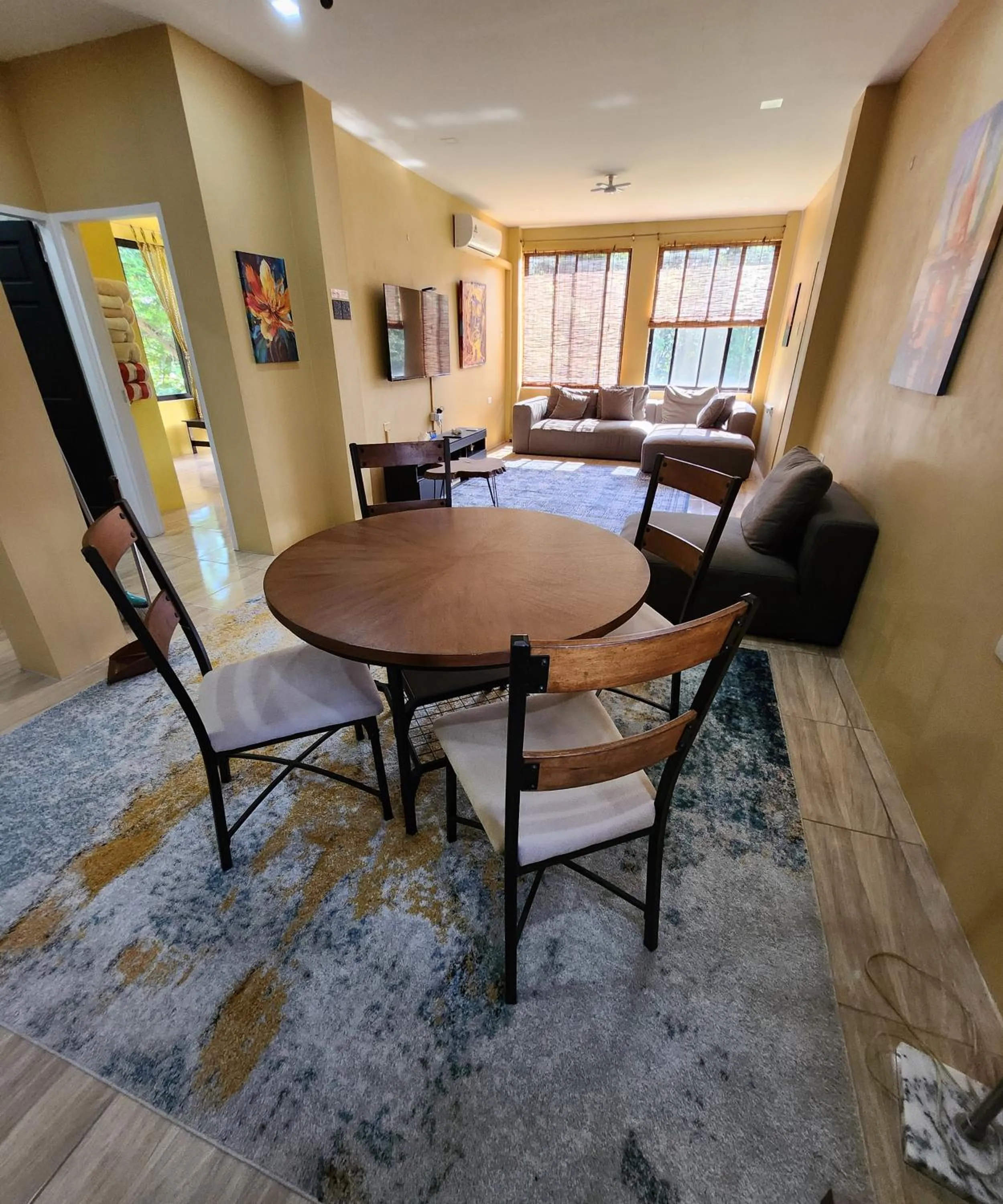 Living room in Carolina Point Resort