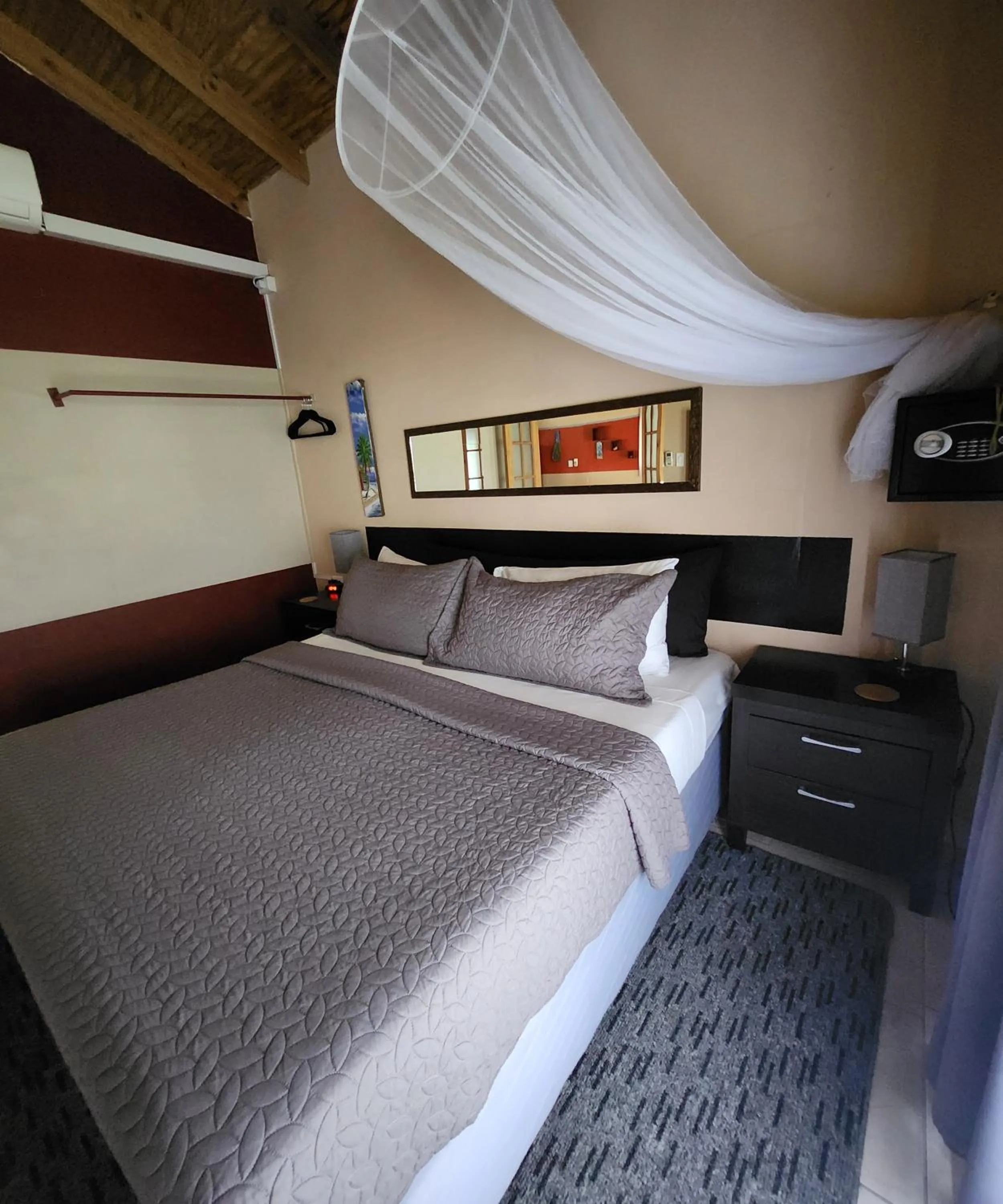 Bed in Carolina Point Resort