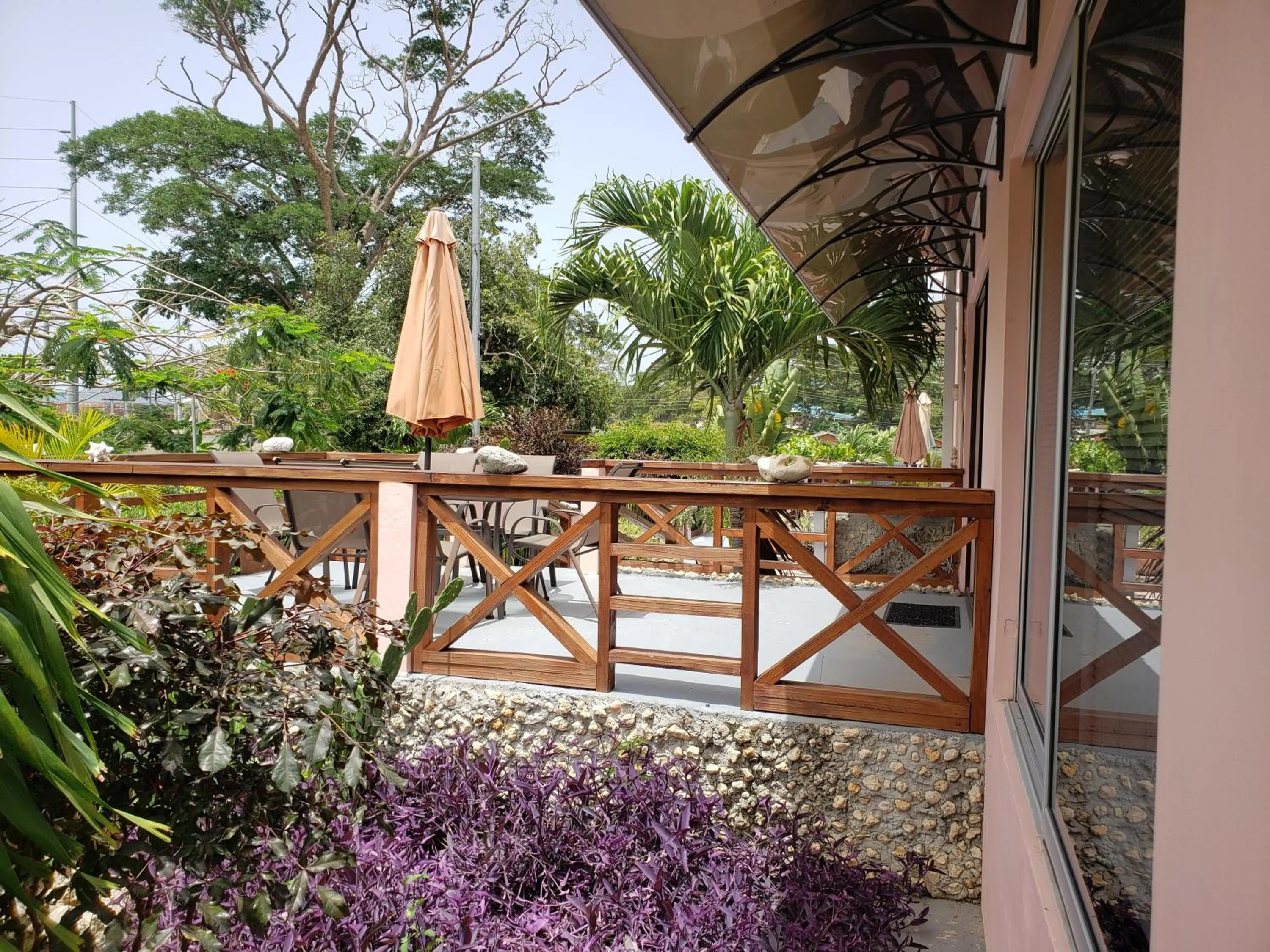 Patio in Carolina Point Resort