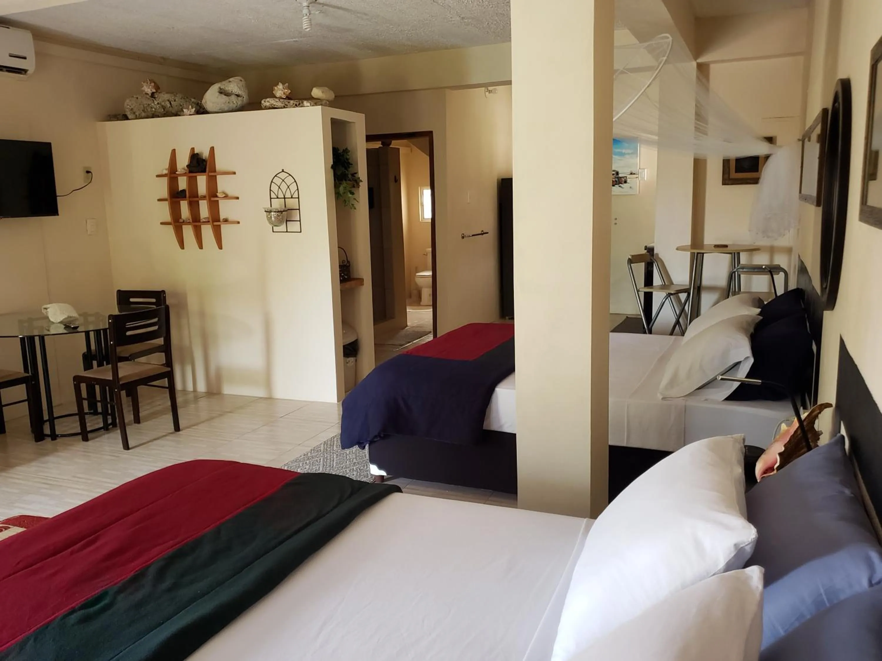 Bed in Carolina Point Resort