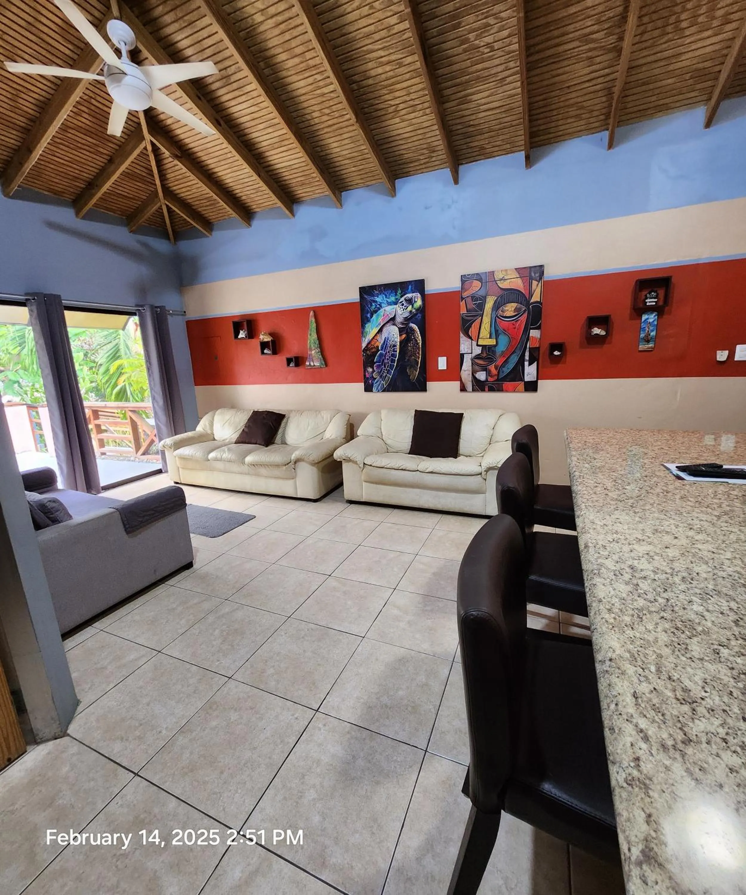 Living room in Carolina Point Resort