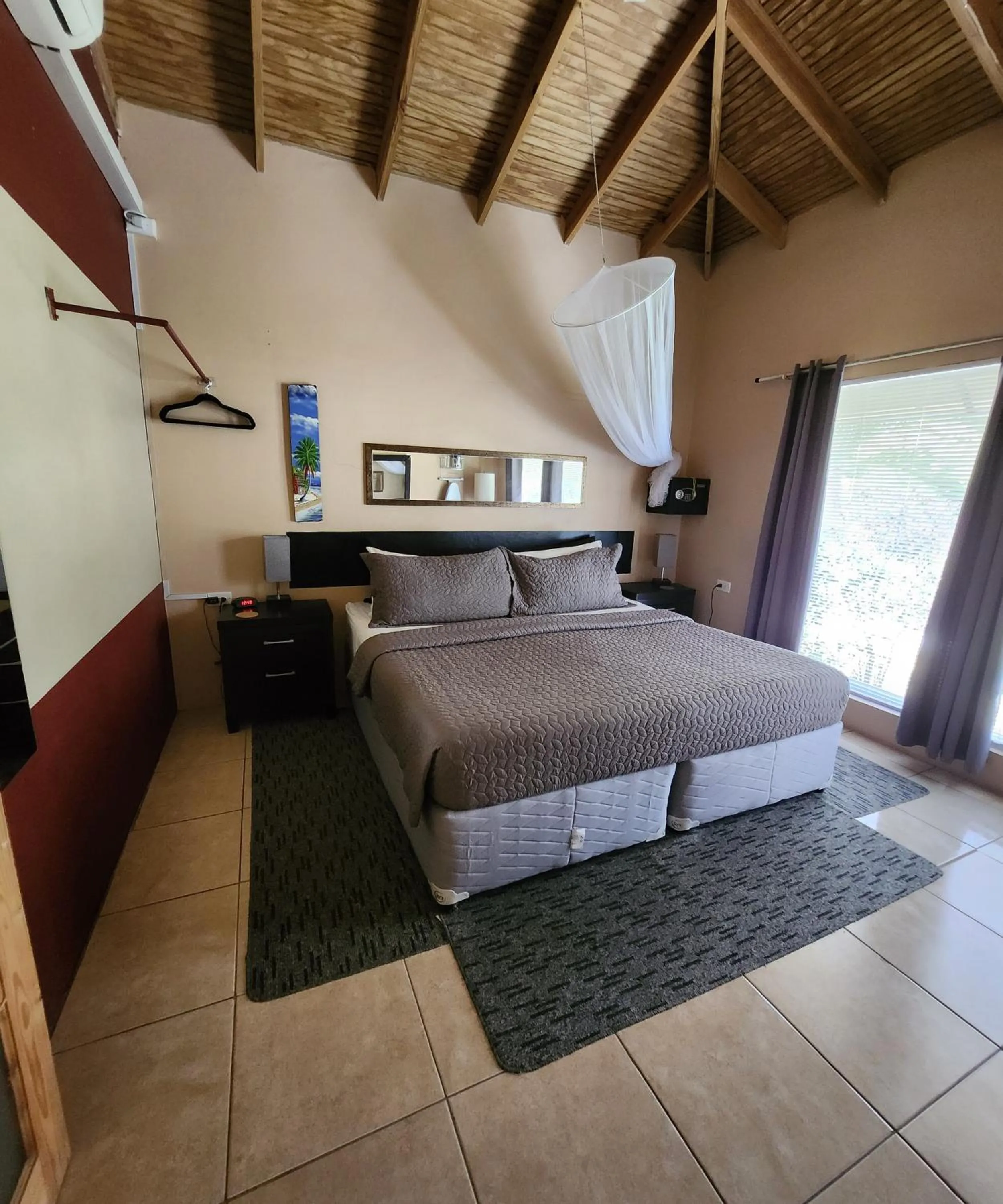 Bed in Carolina Point Resort