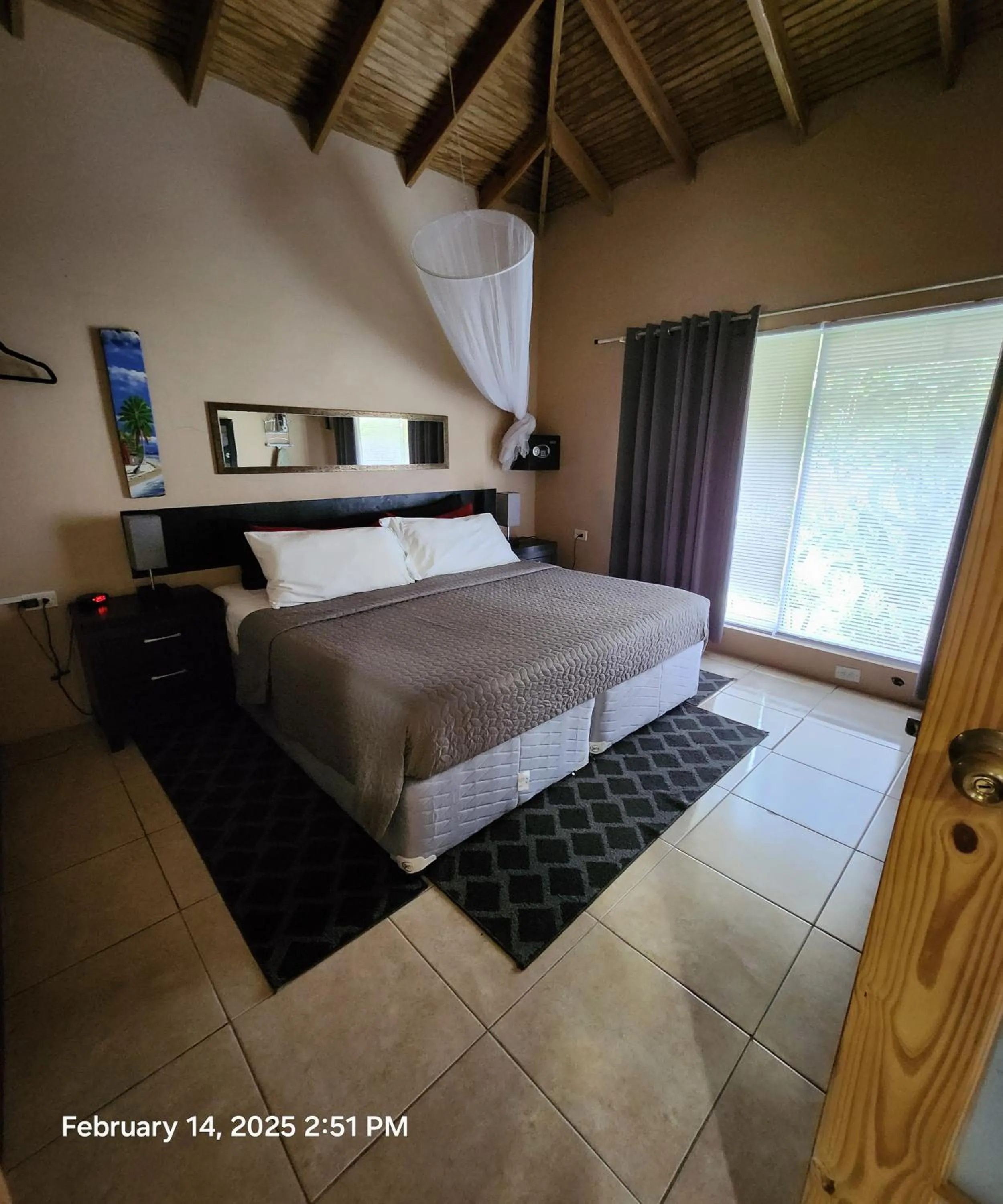 Bed in Carolina Point Resort