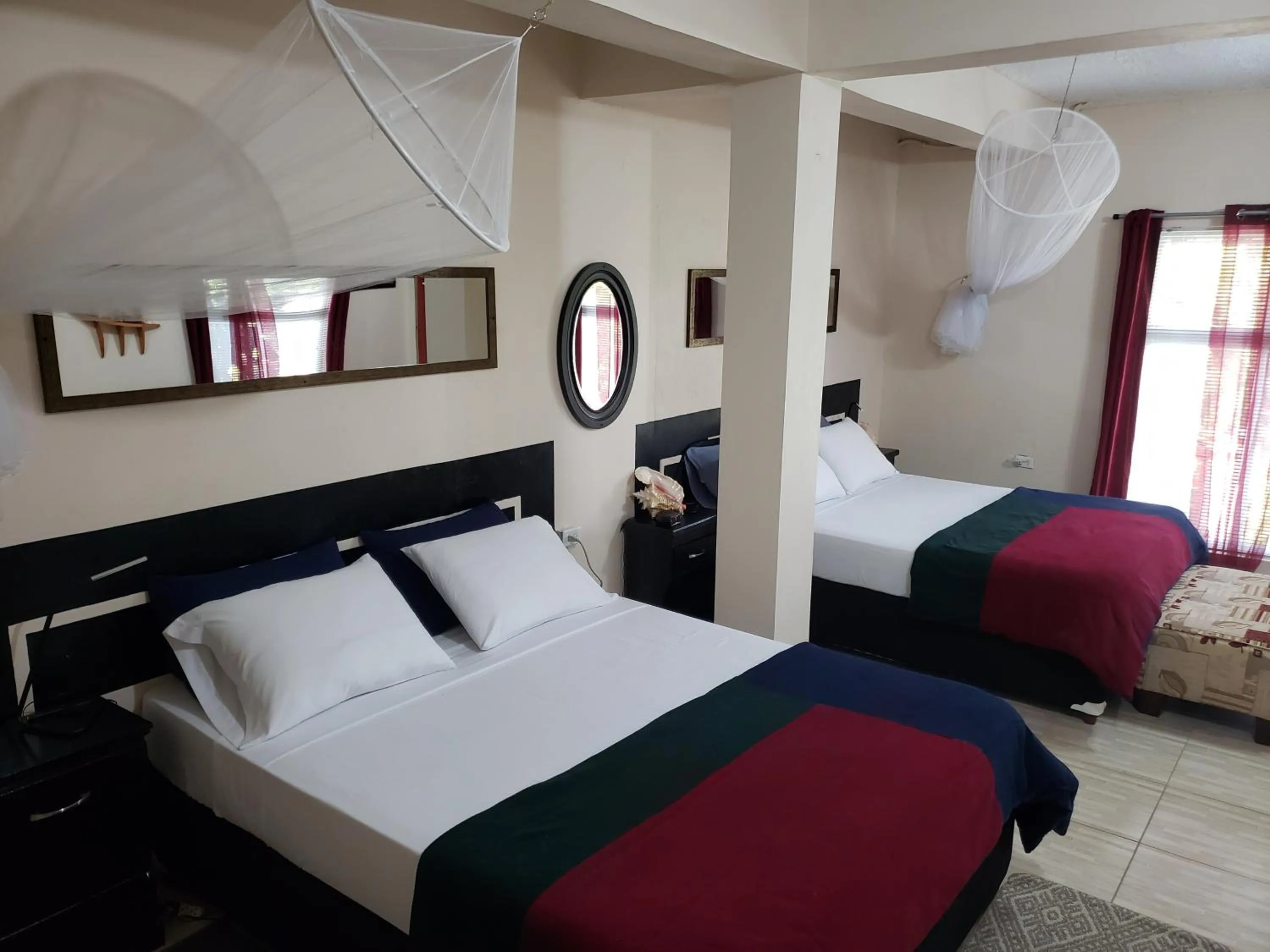 Bed in Carolina Point Resort