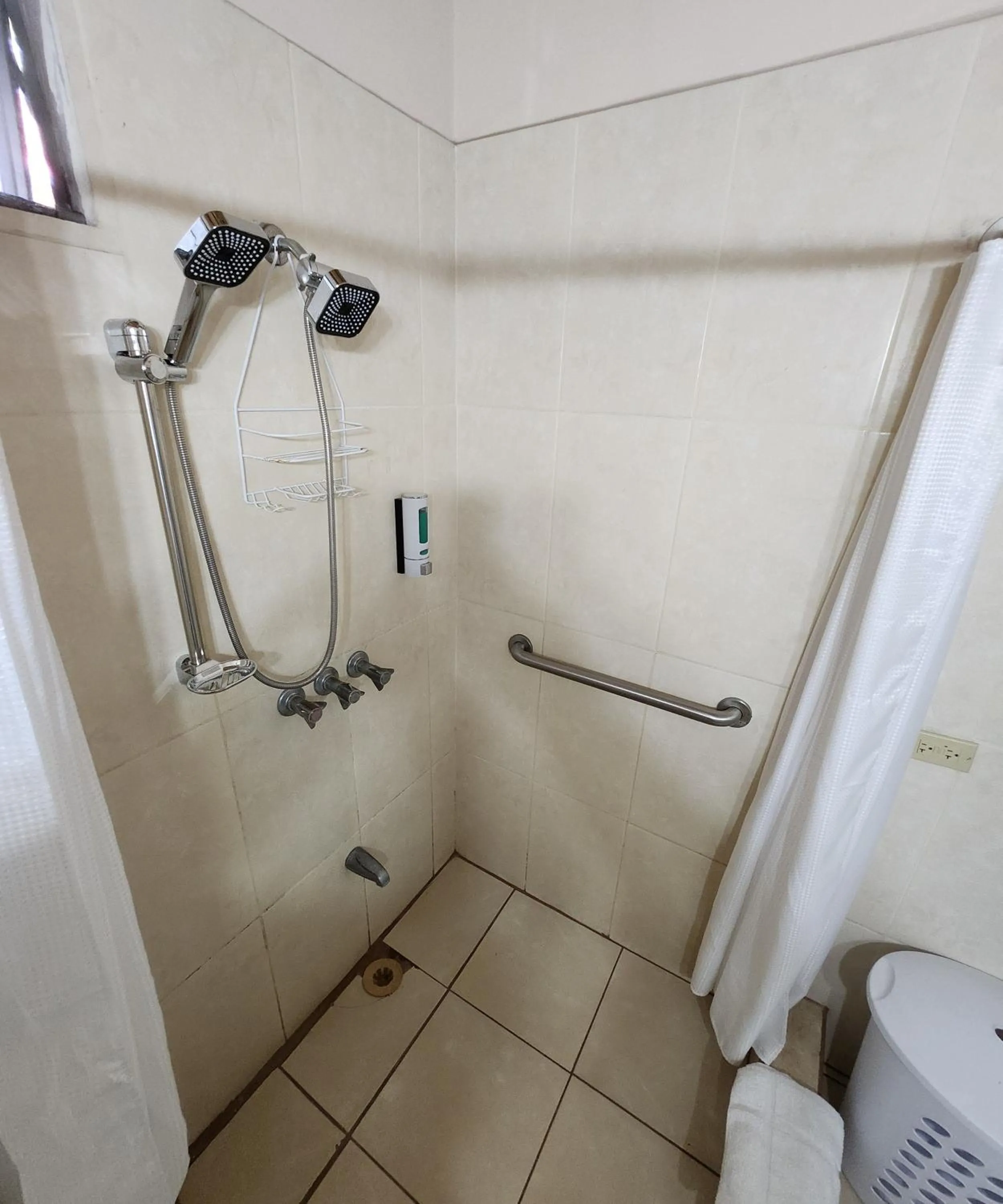 Shower in Carolina Point Resort