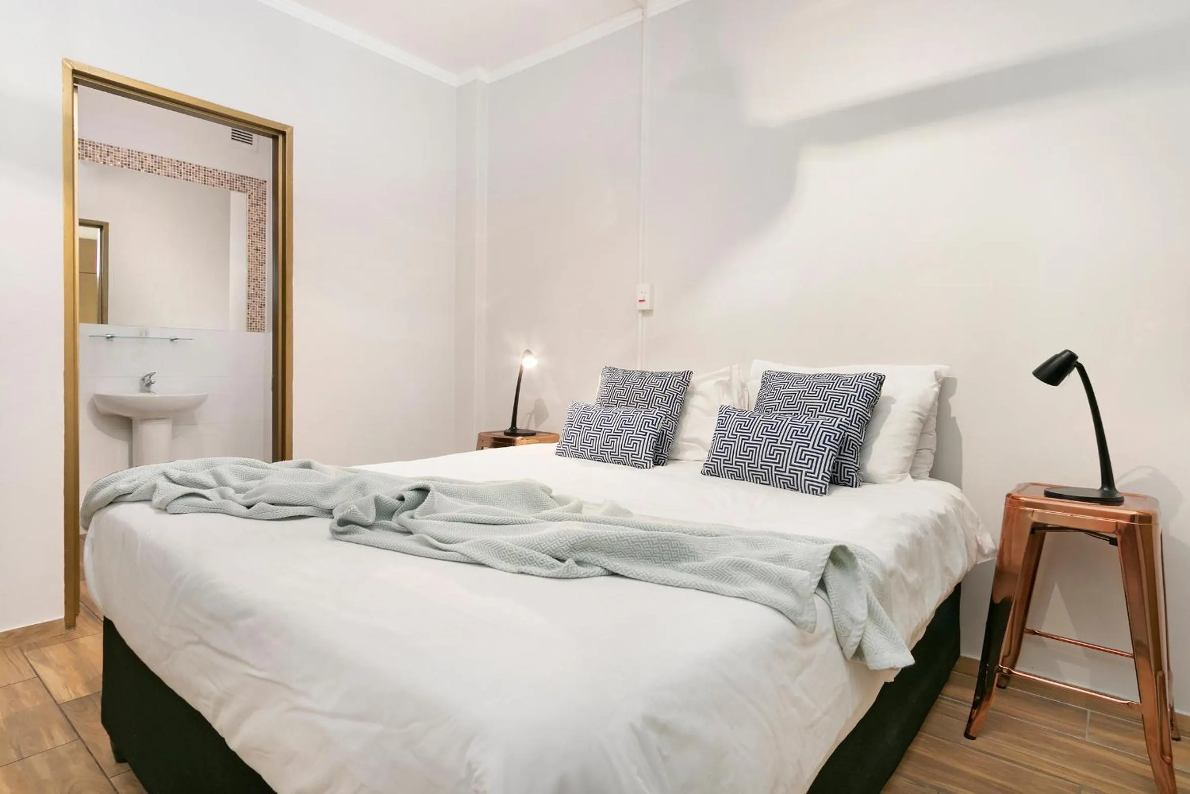 Bed in Urban Oasis At The Four Seasons