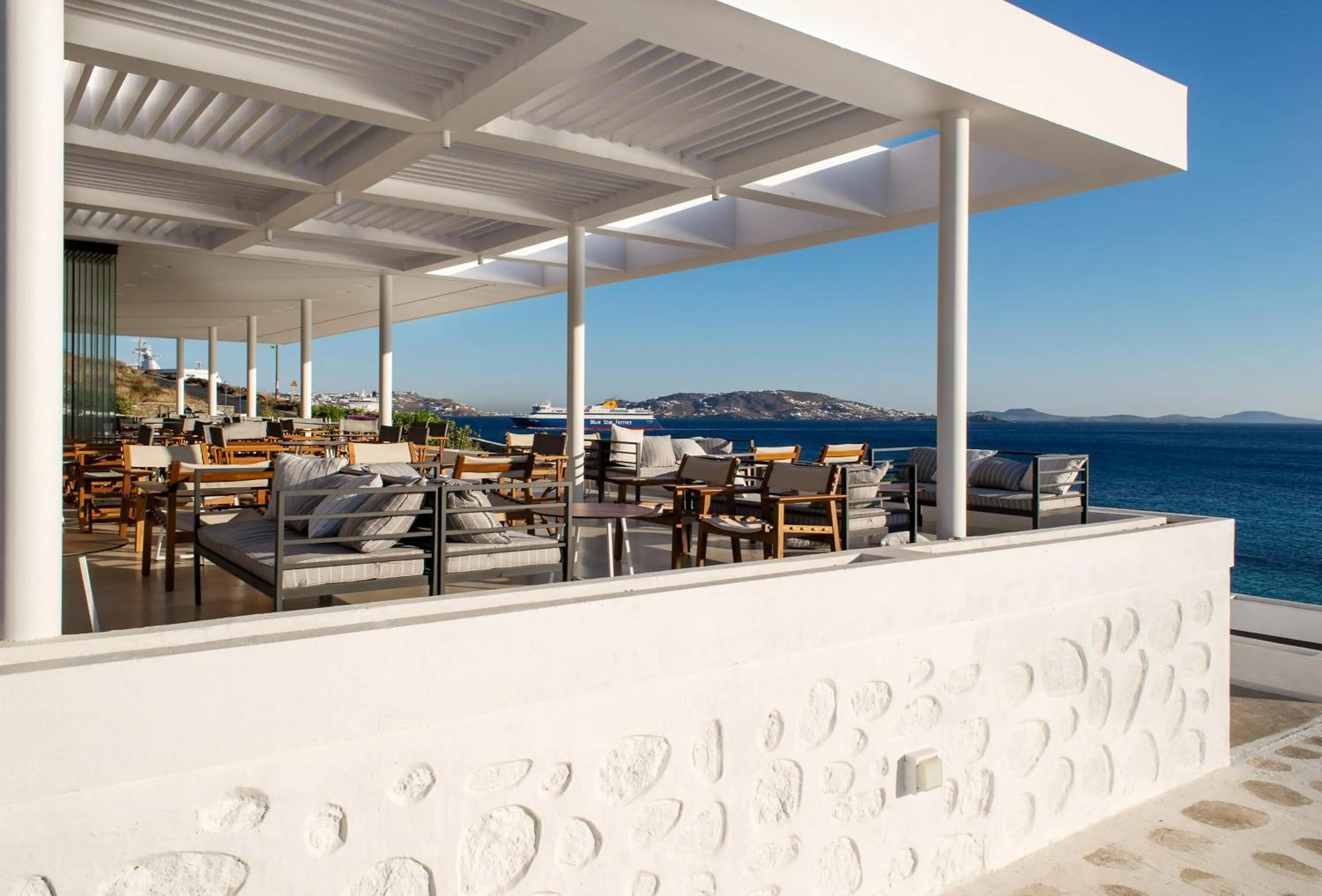 Lounge or bar in Alkistis Beach Hotel - Designed for Adults