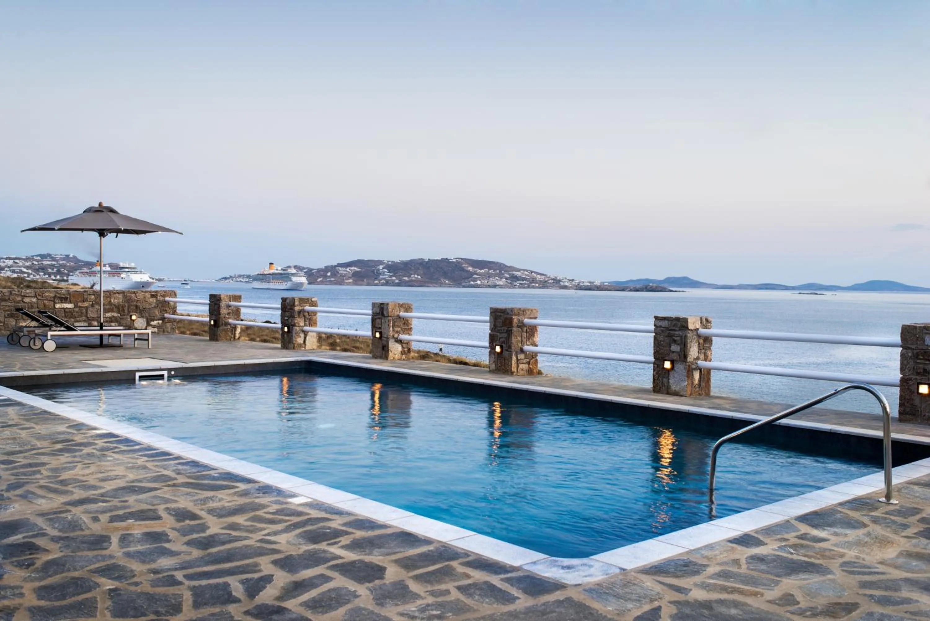 Swimming pool in Alkistis Beach Hotel - Designed for Adults