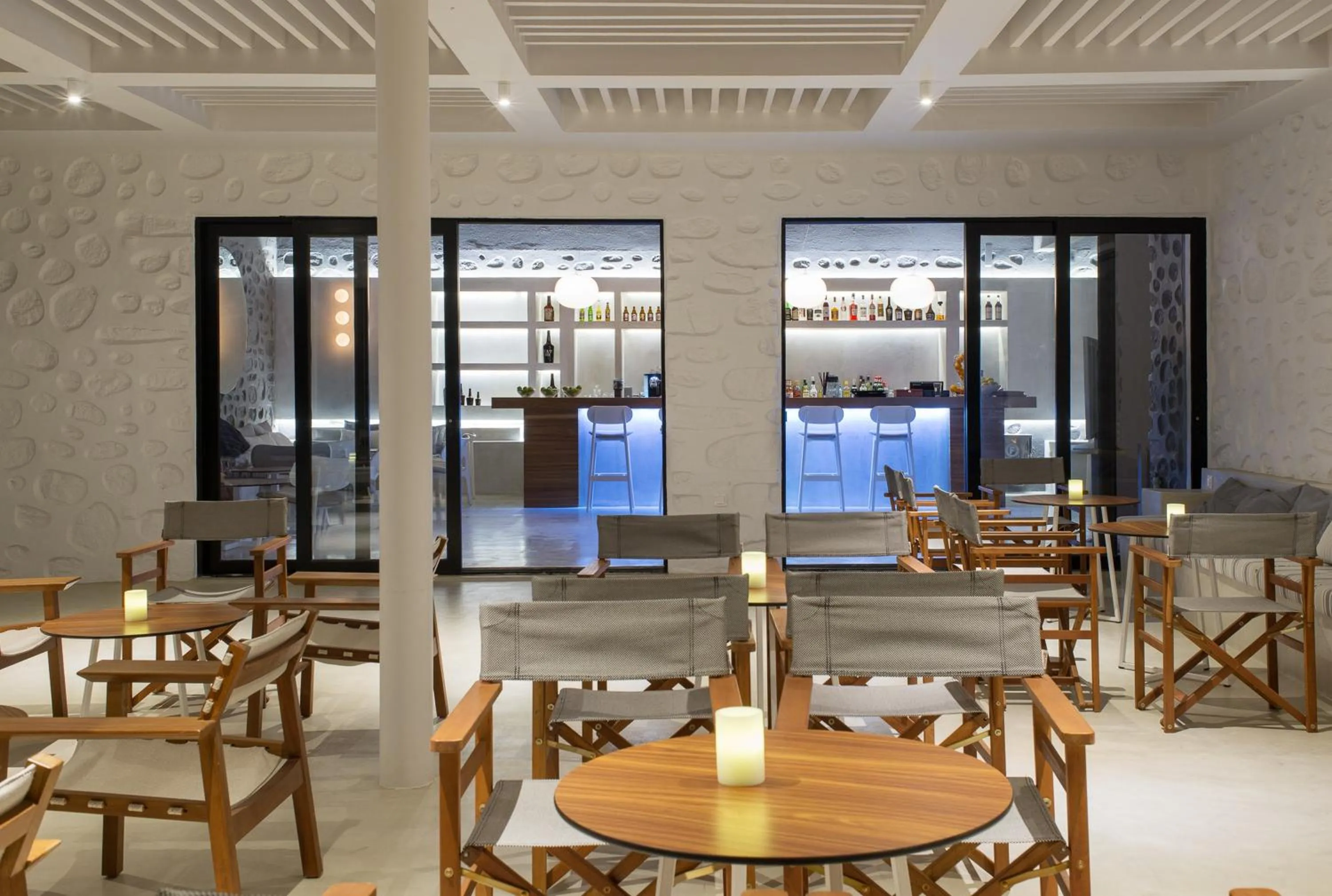 Lounge or bar in Alkistis Beach Hotel - Designed for Adults