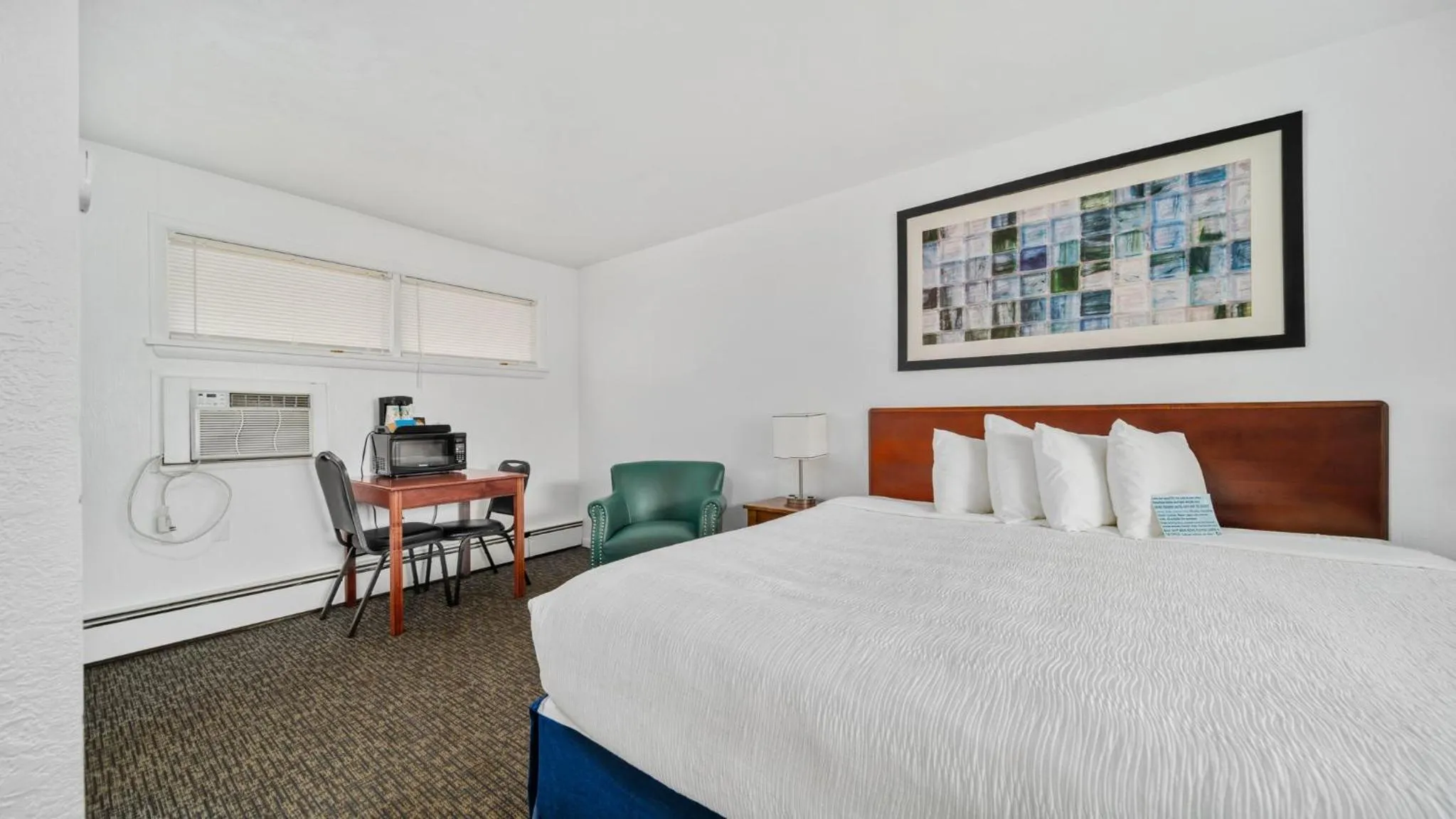 Bed in Grand Traverse Motel