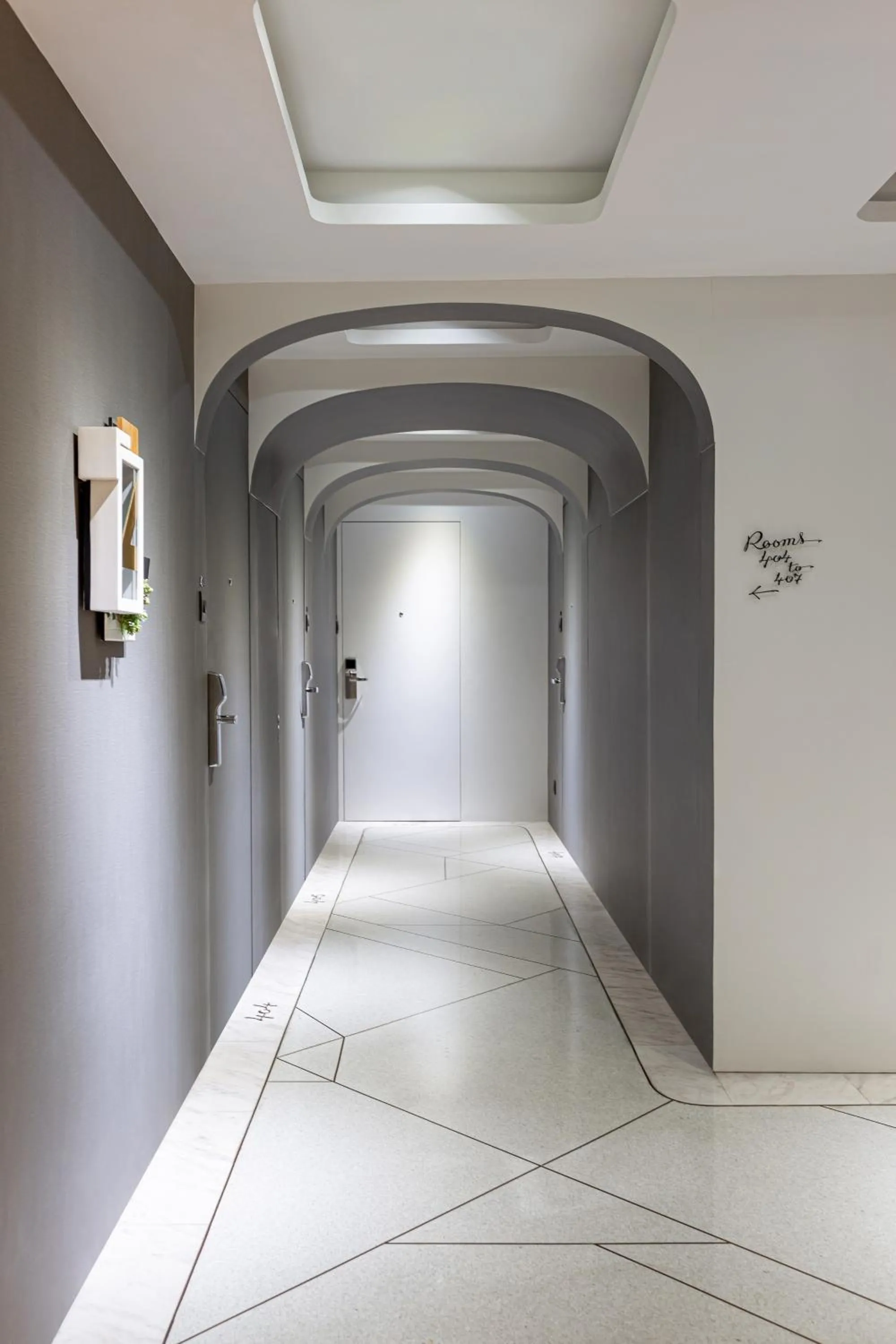 Decorative detail in Volve Hotel Bangkok