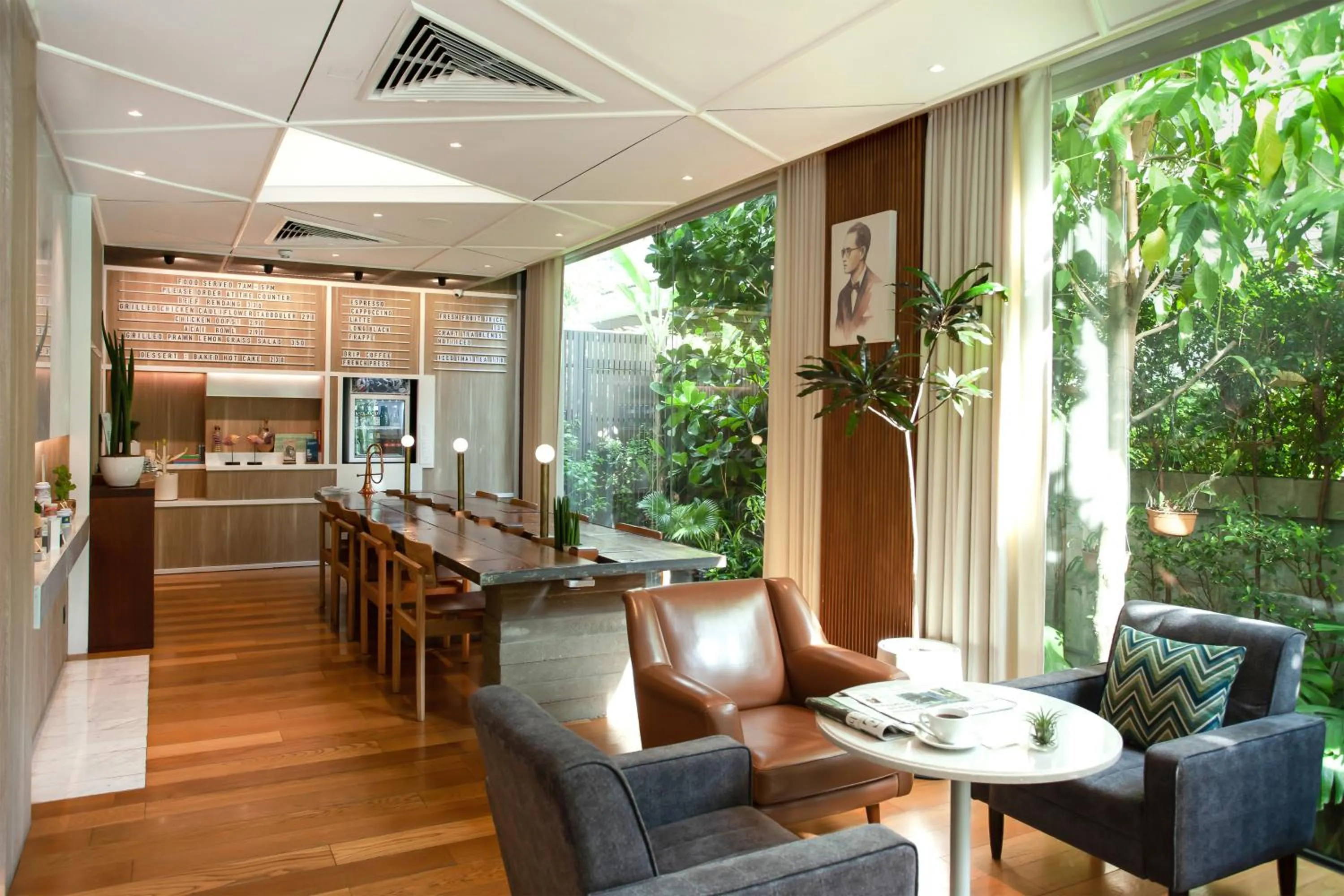 Garden in Volve Hotel Bangkok