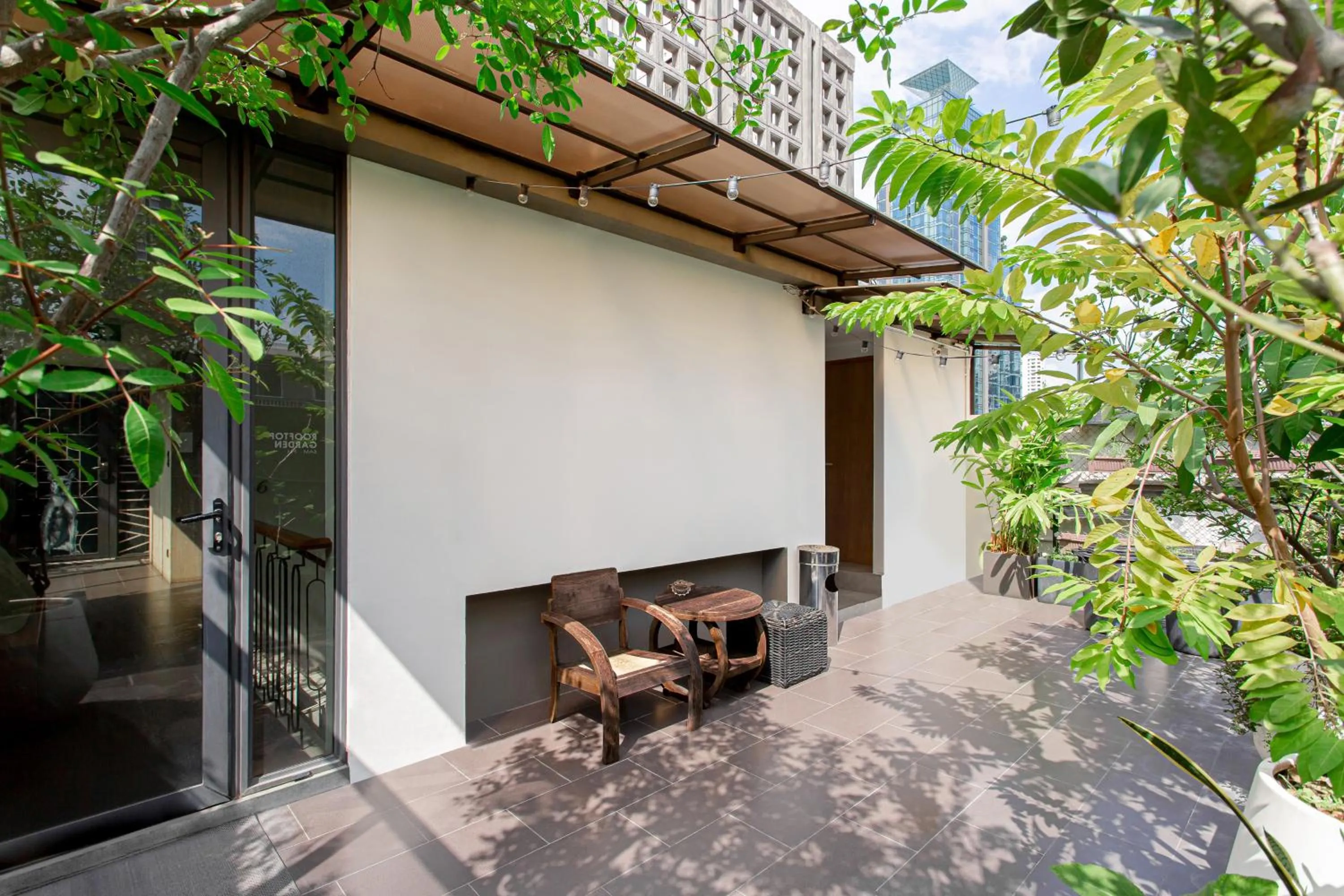 Garden in Volve Hotel Bangkok