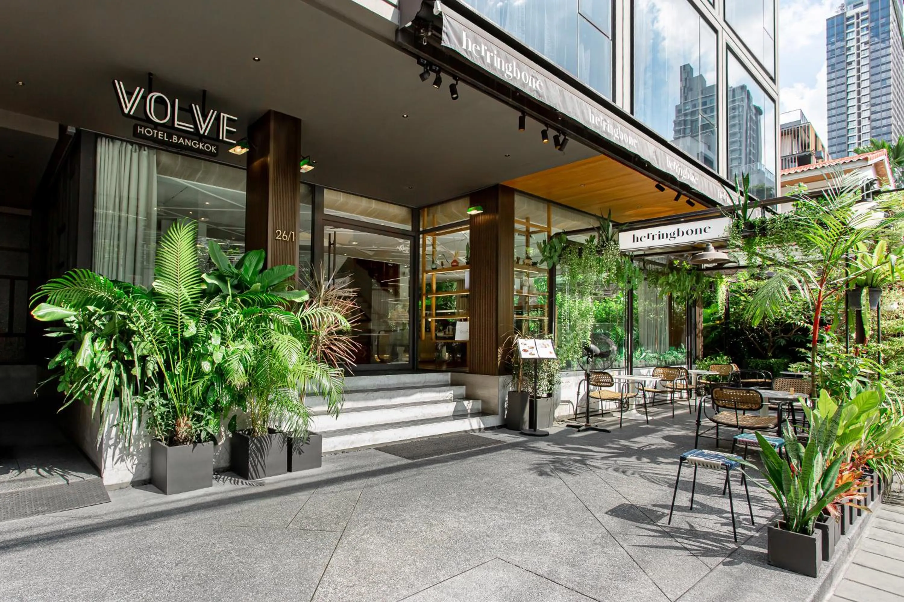Property building in Volve Hotel Bangkok