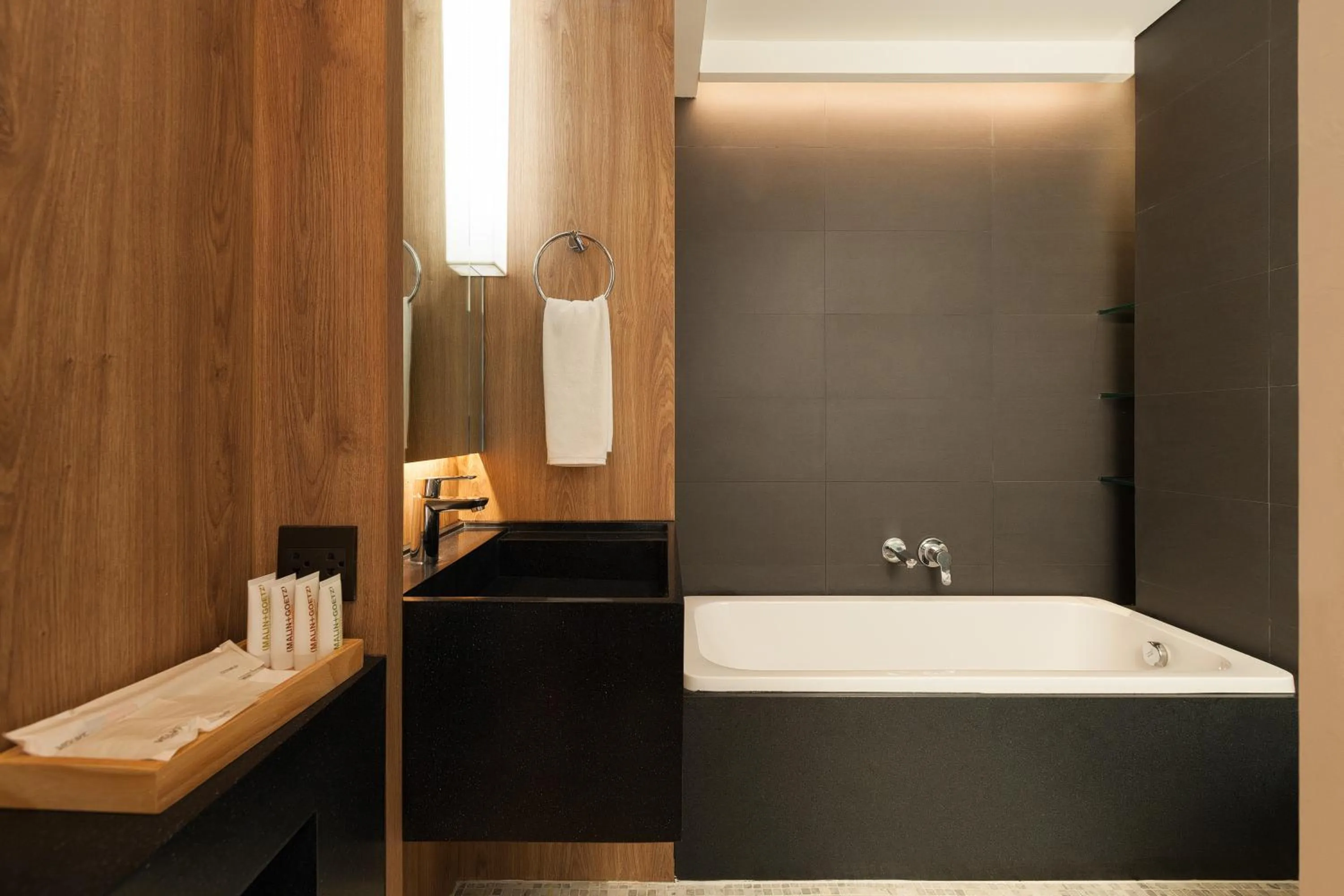 Bathroom in Volve Hotel Bangkok