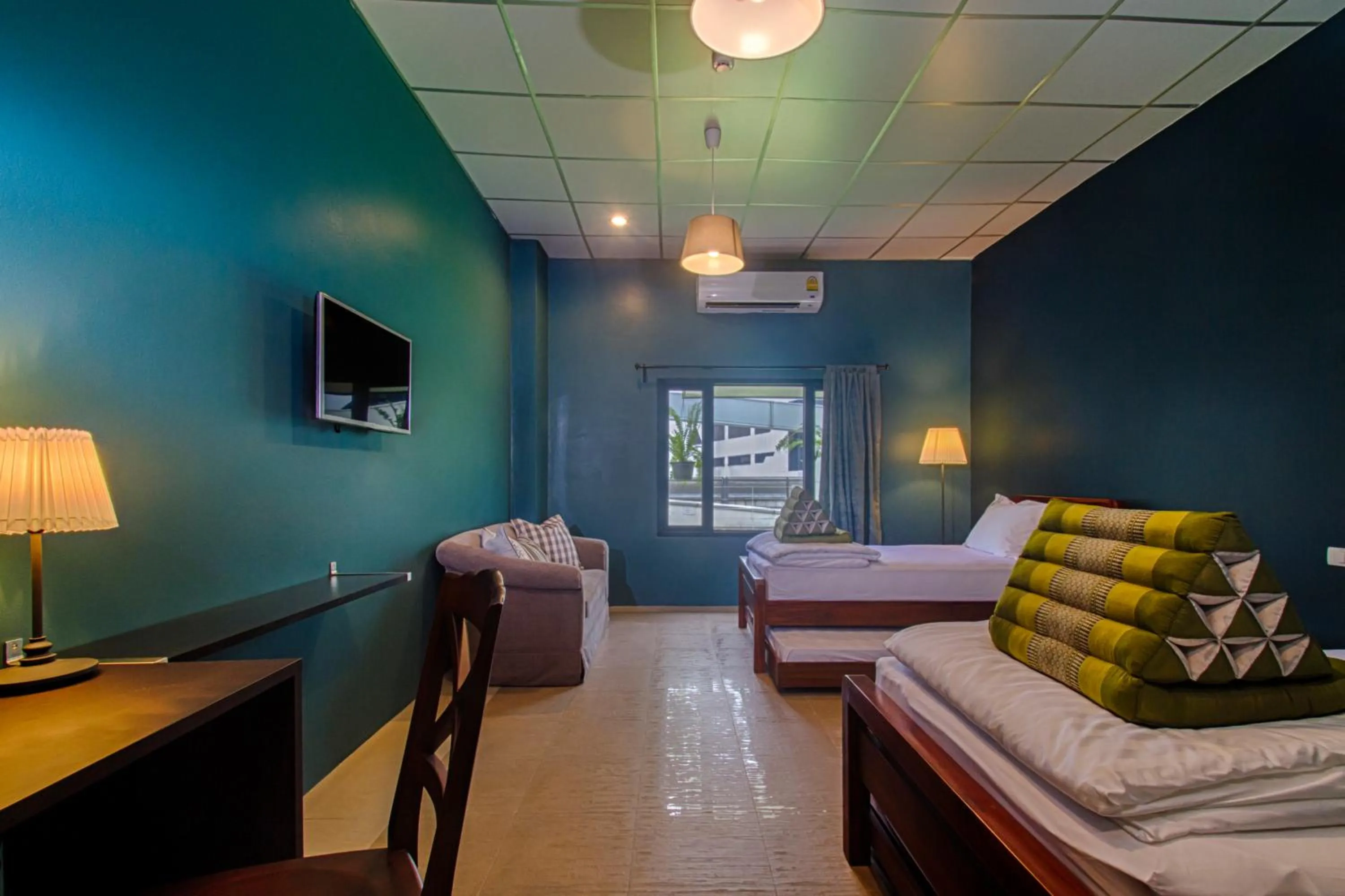 Bed in Hom Hostel & Cooking Club