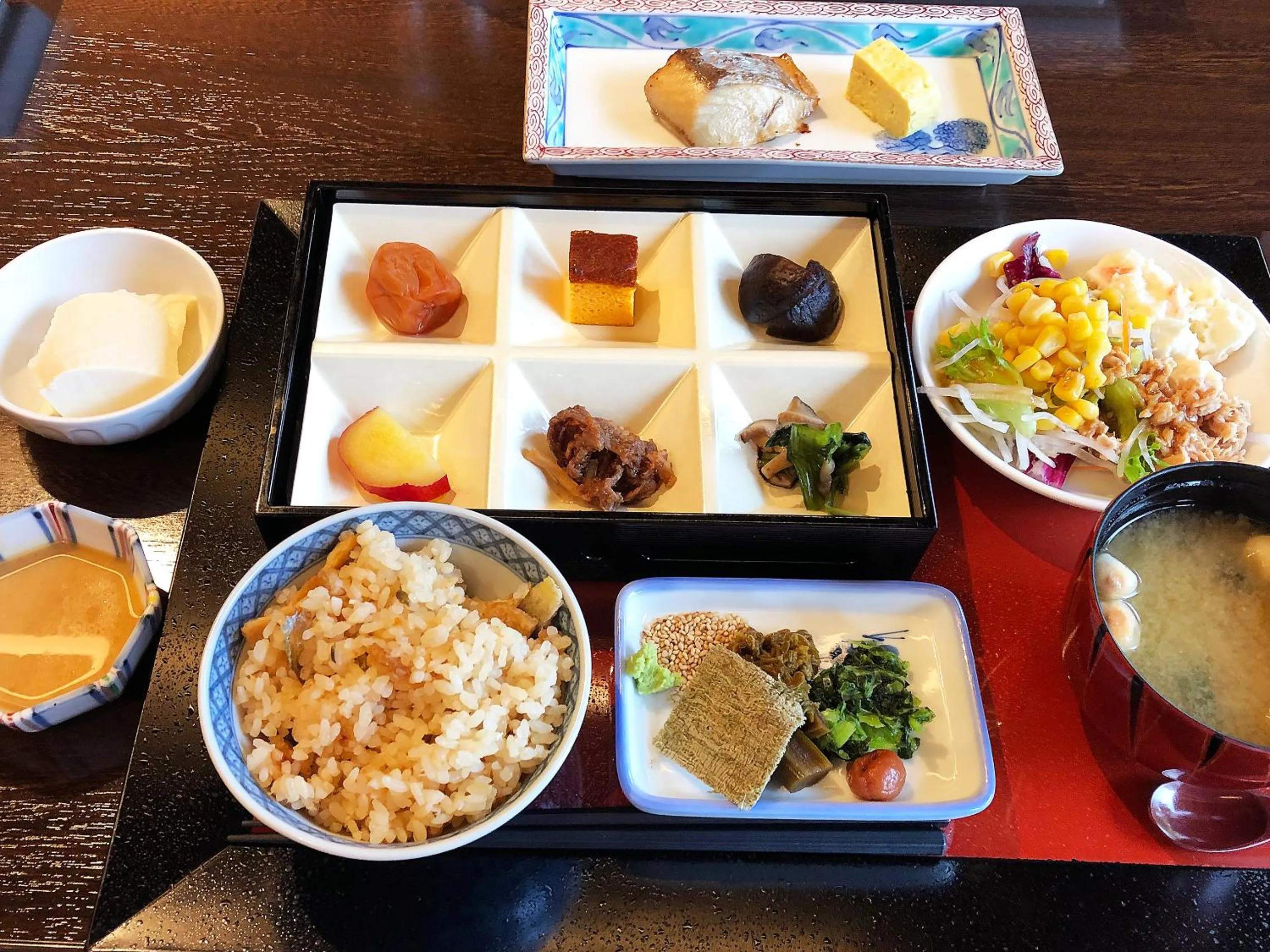 Food close-up in Nagaragawa Seiryu Hotel