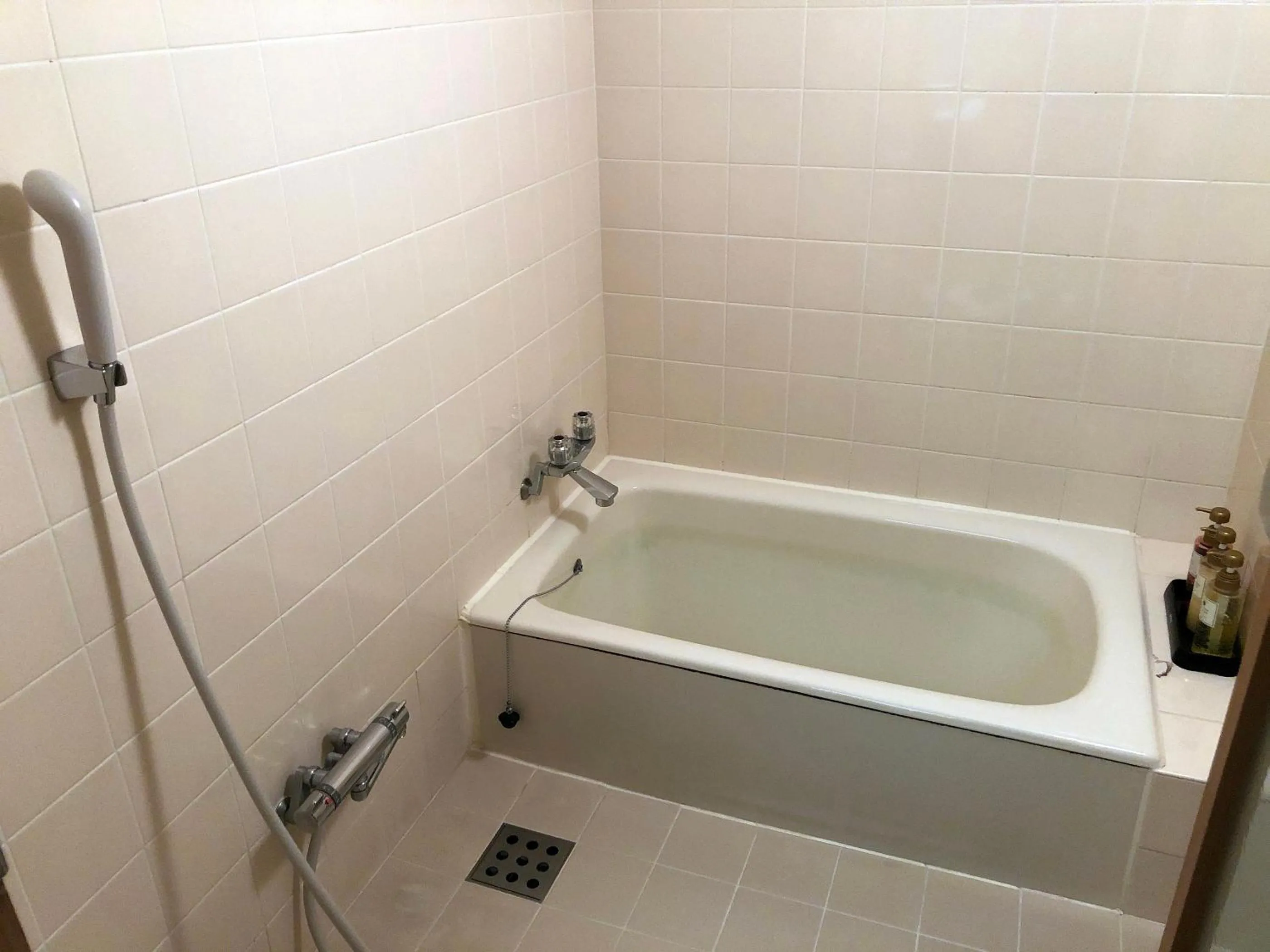 Shower in Nagaragawa Seiryu Hotel