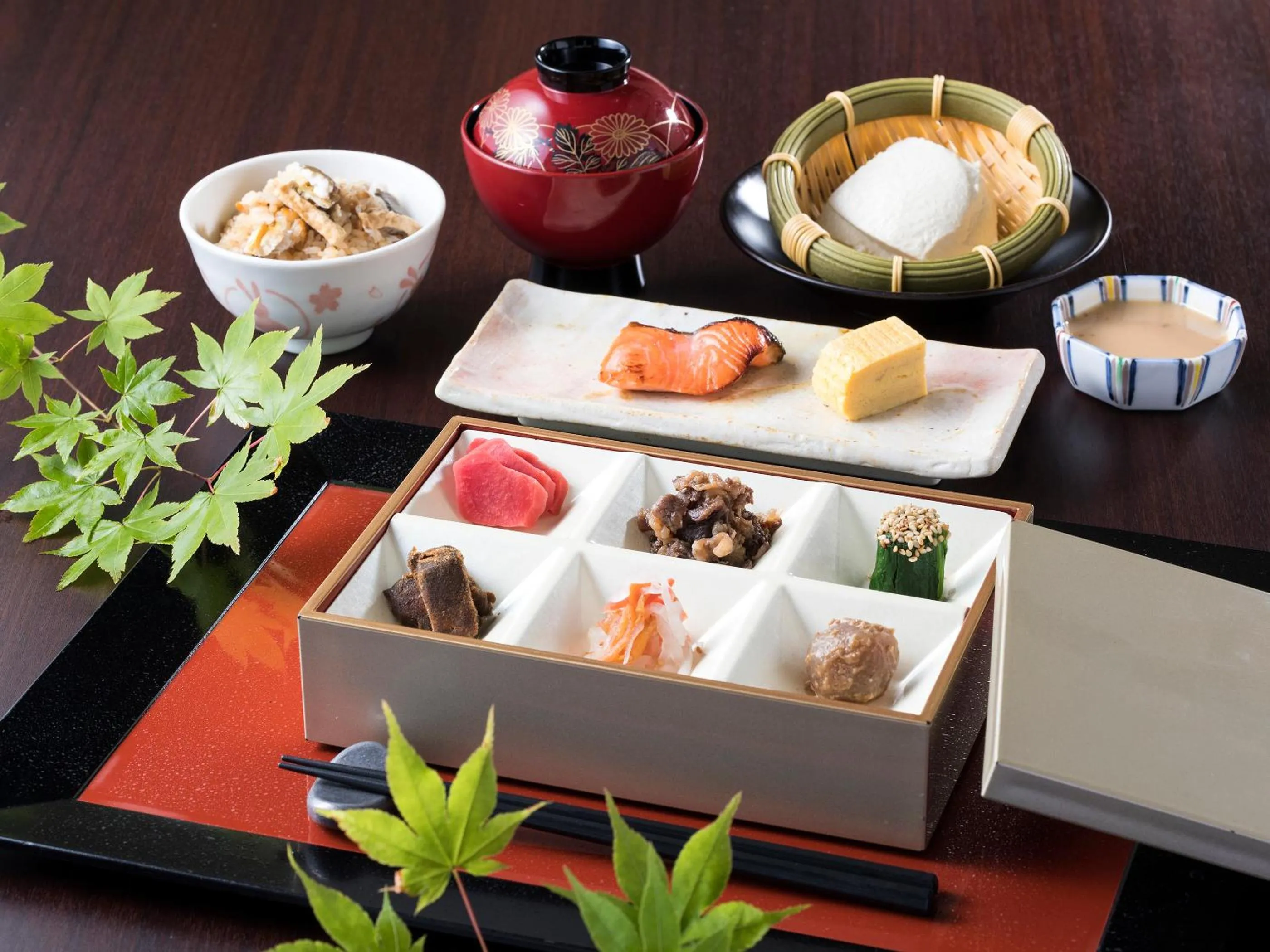 Food close-up in Nagaragawa Seiryu Hotel