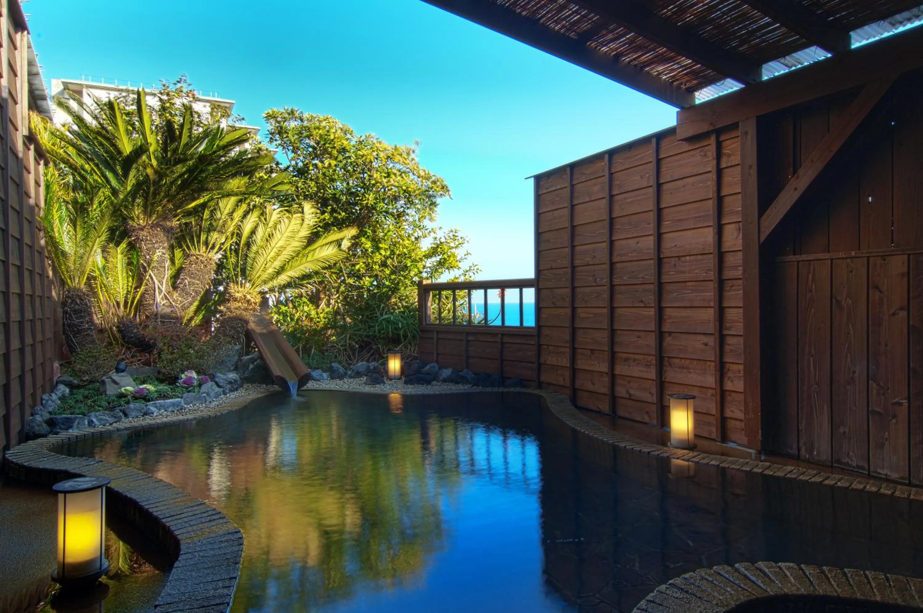 Open Air Bath in Izu atagawa Yubana mankai -Adult Only-