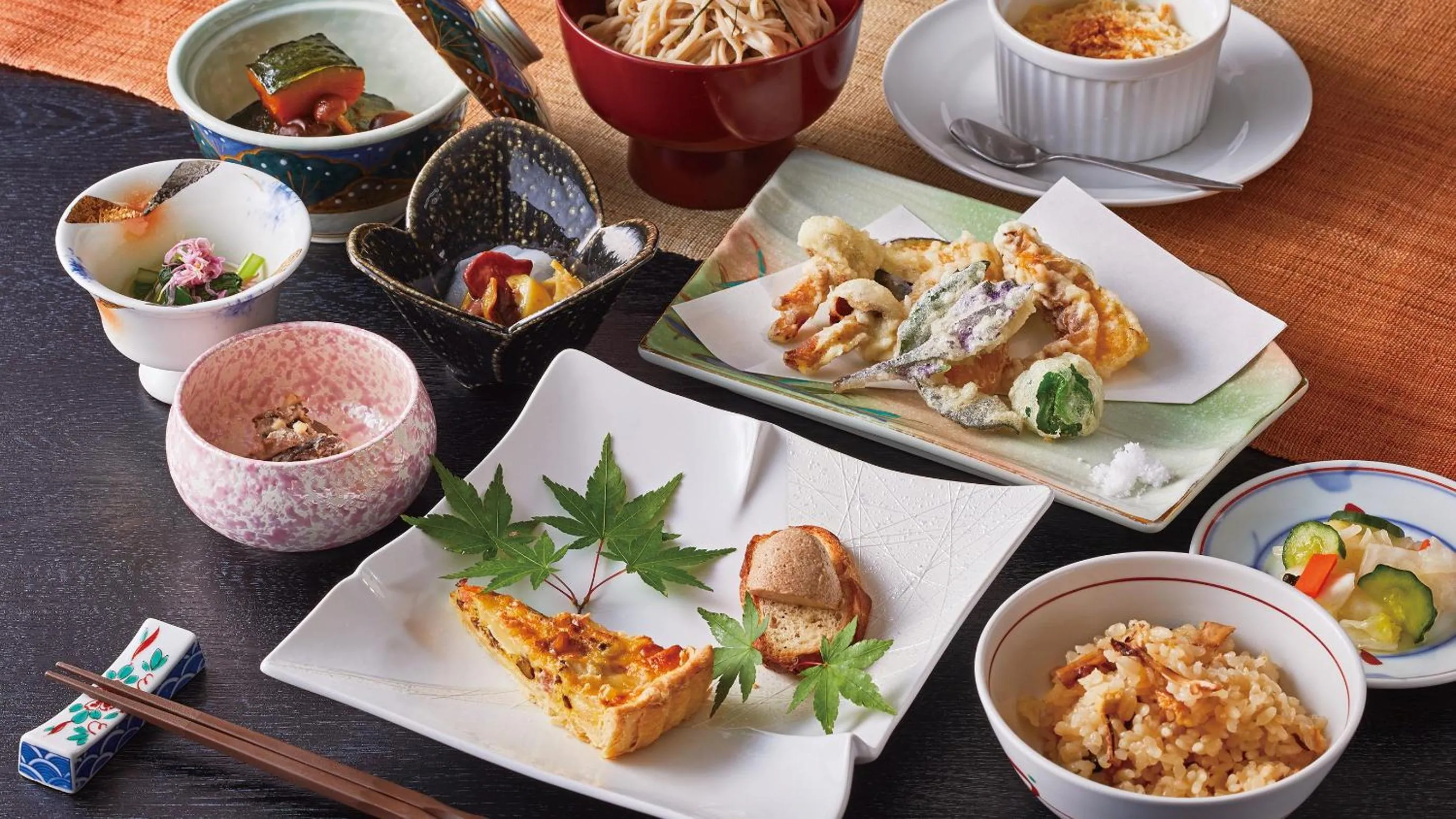 Dinner in Tengu Onsen Asama Sanso