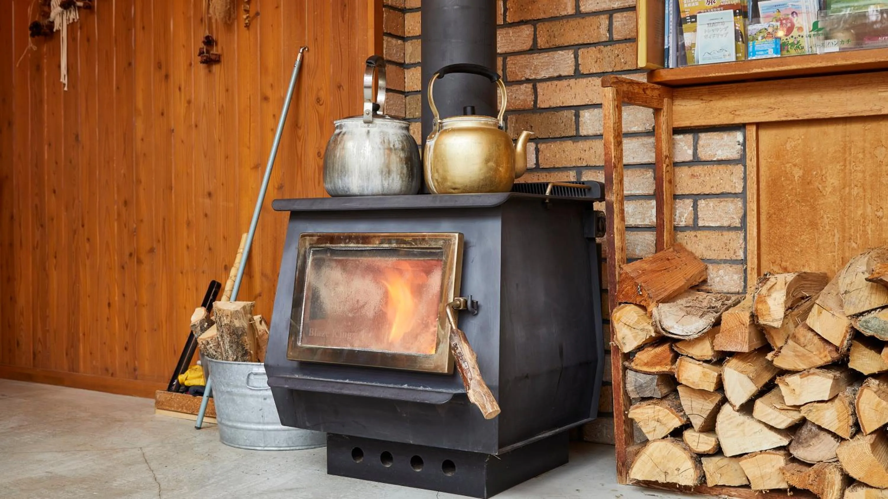 heating in Tengu Onsen Asama Sanso