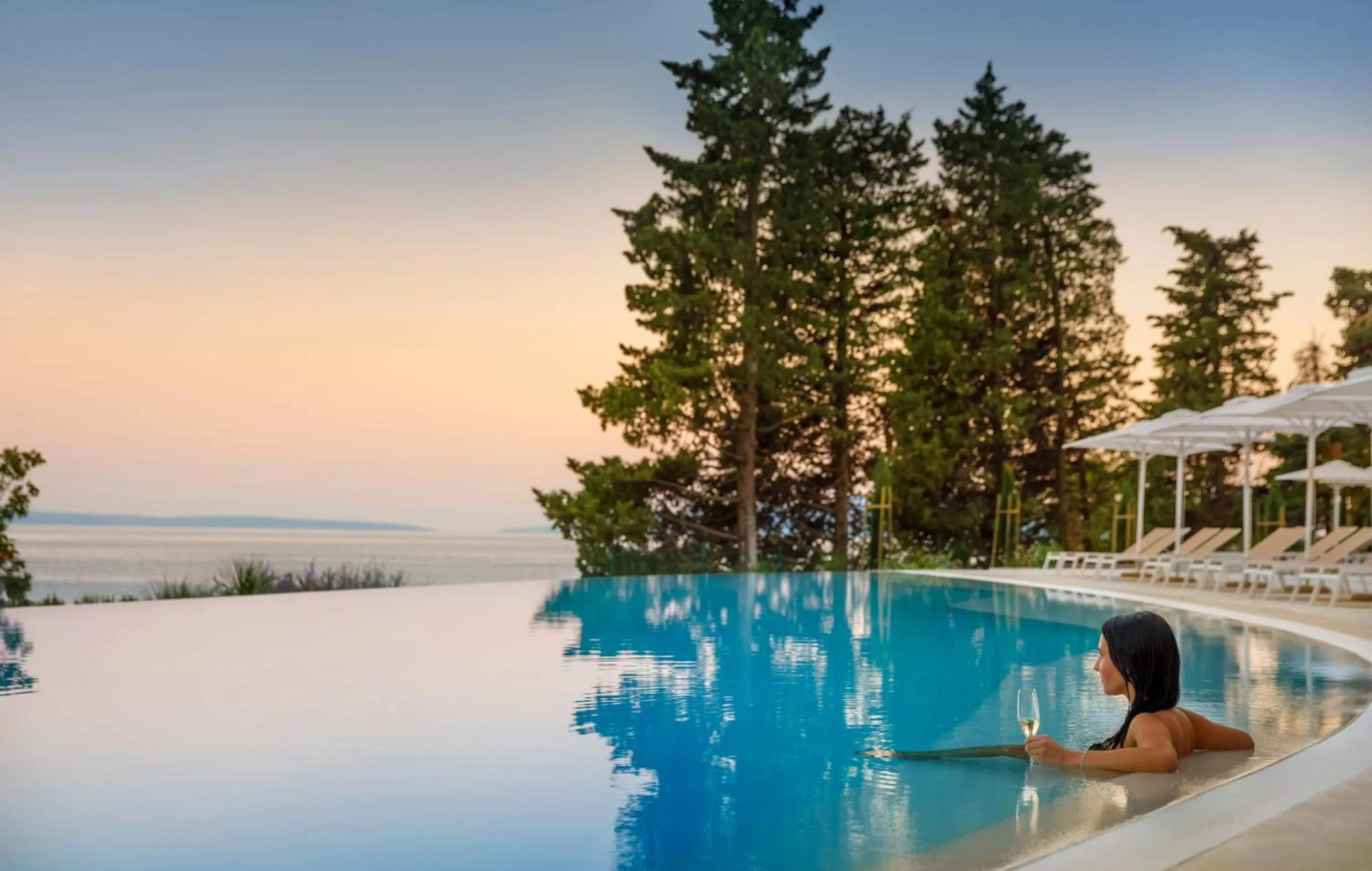 Swimming pool in Hotel Ičići - by Liburnia Hotels & Villas