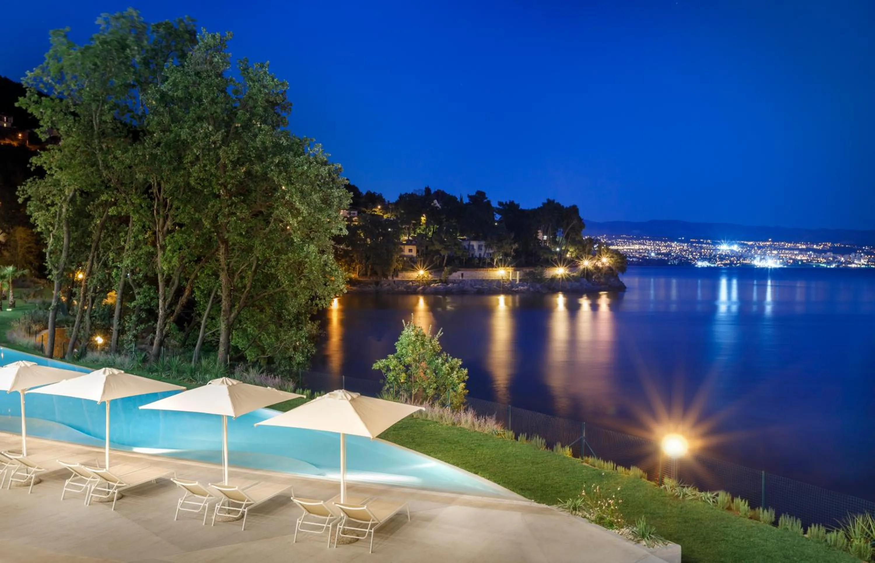 Pool view in Hotel Ičići - by Liburnia Hotels & Villas